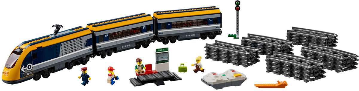 LEGO City 60197 Személyszállító vonat - Passenger Train  - 5