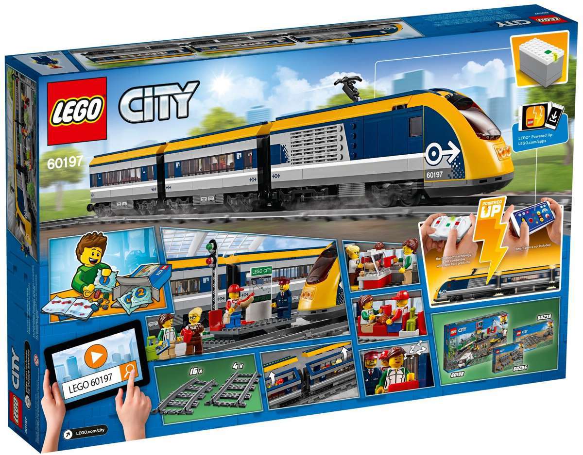 LEGO City 60197 Személyszállító vonat - Passenger Train  - 3