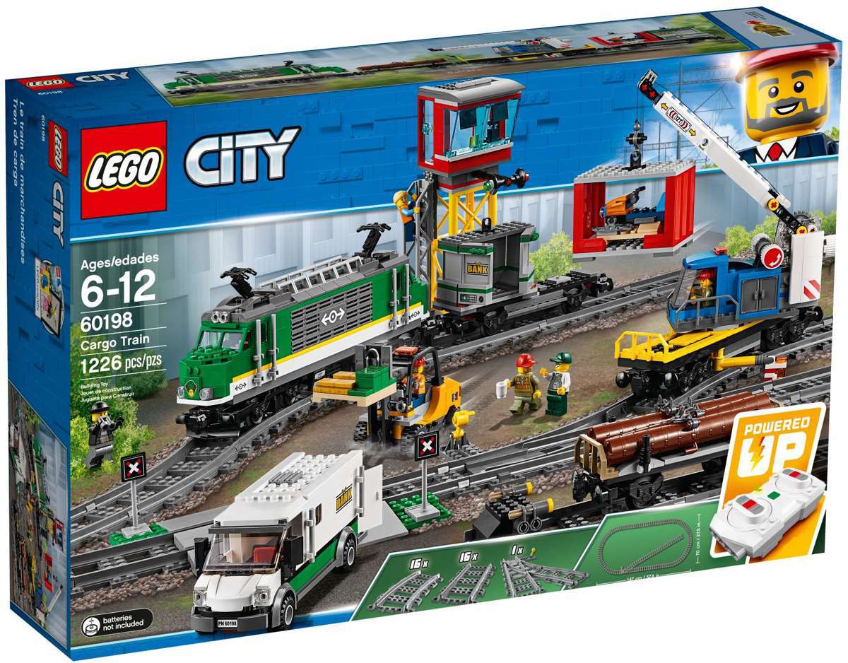 LEGO City 60198 Tehervonat - Cargo Train - 3