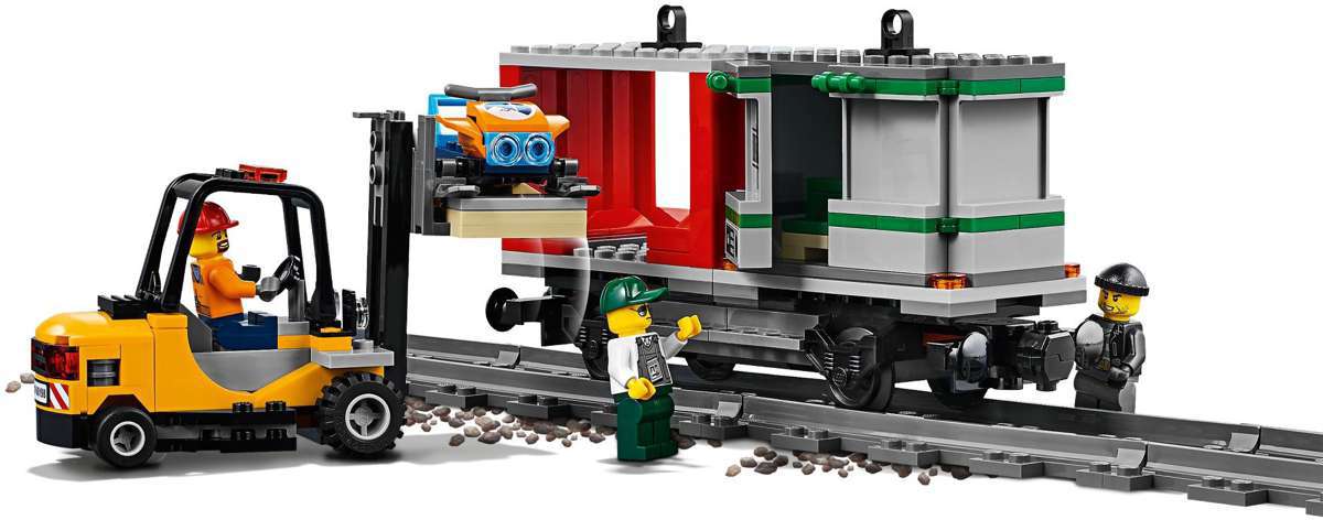 LEGO City 60198 Tehervonat - Cargo Train - 9