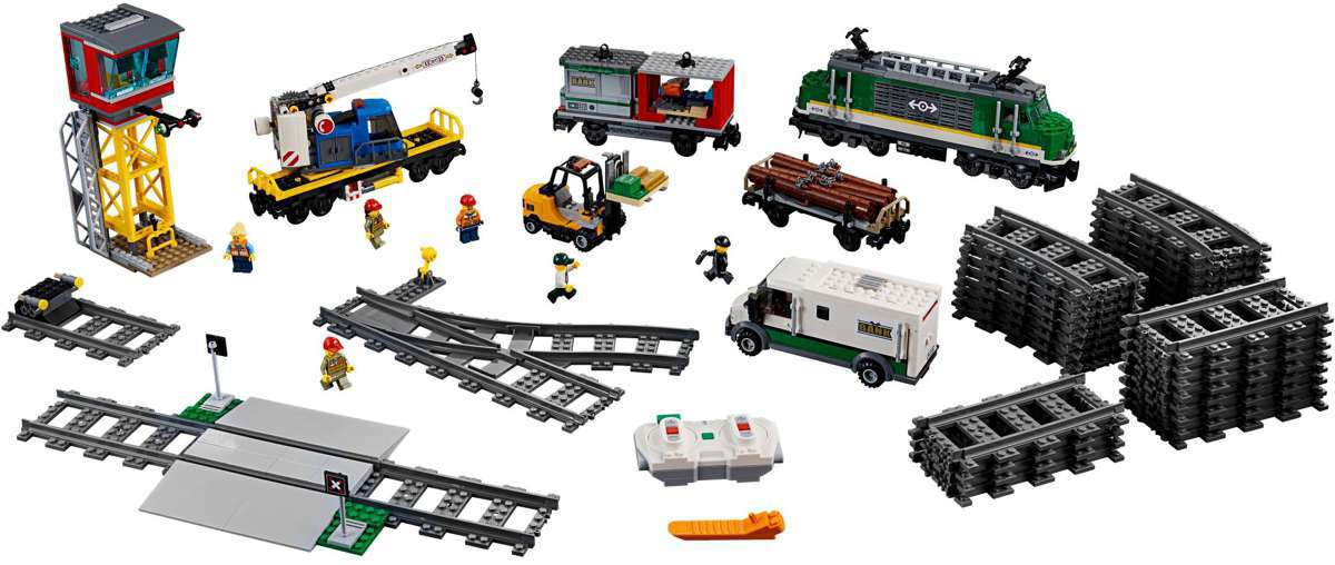 LEGO City 60198 Tehervonat - Cargo Train - 5