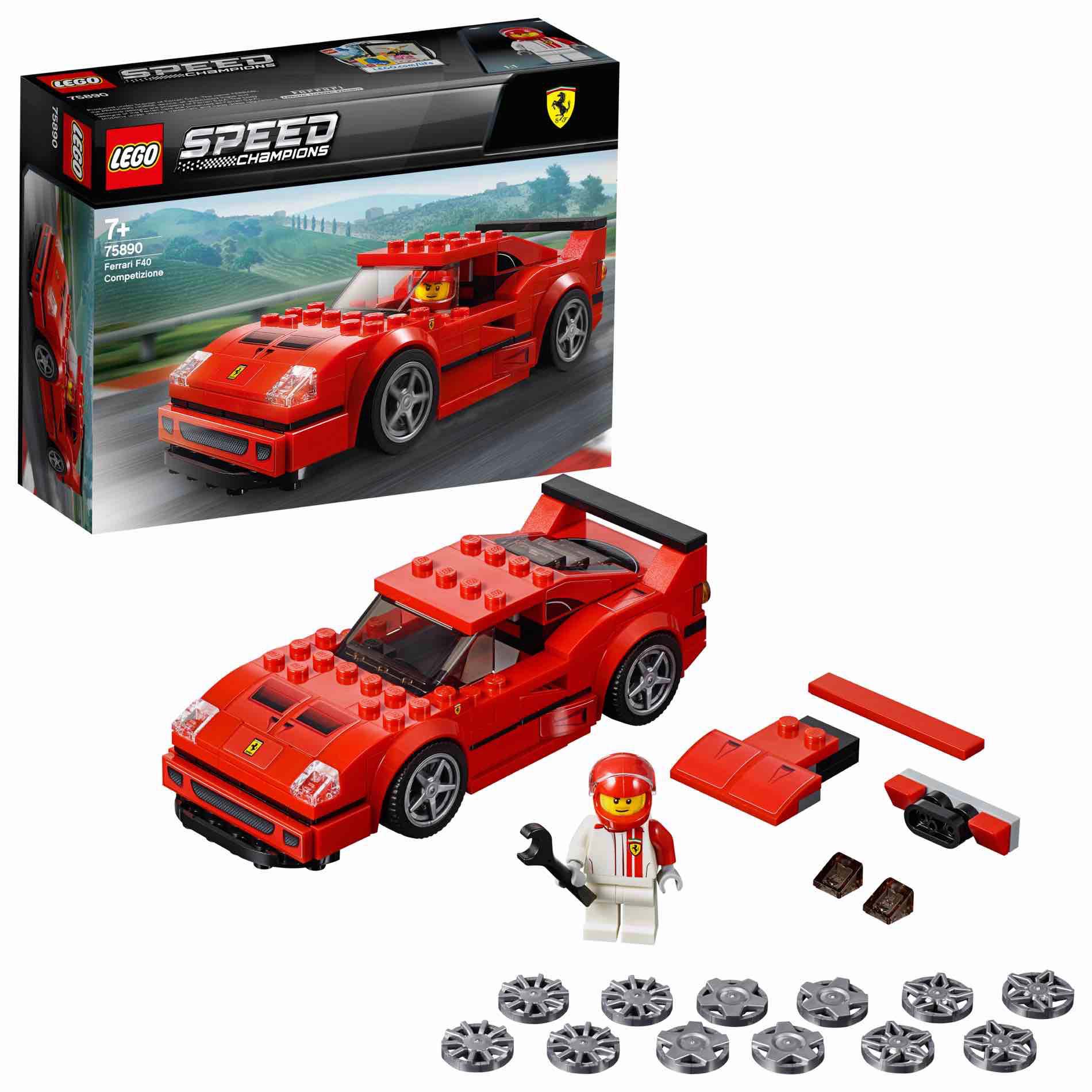 LEGO Speed Champions 75890 Ferrari F40 Competizione	 - 7