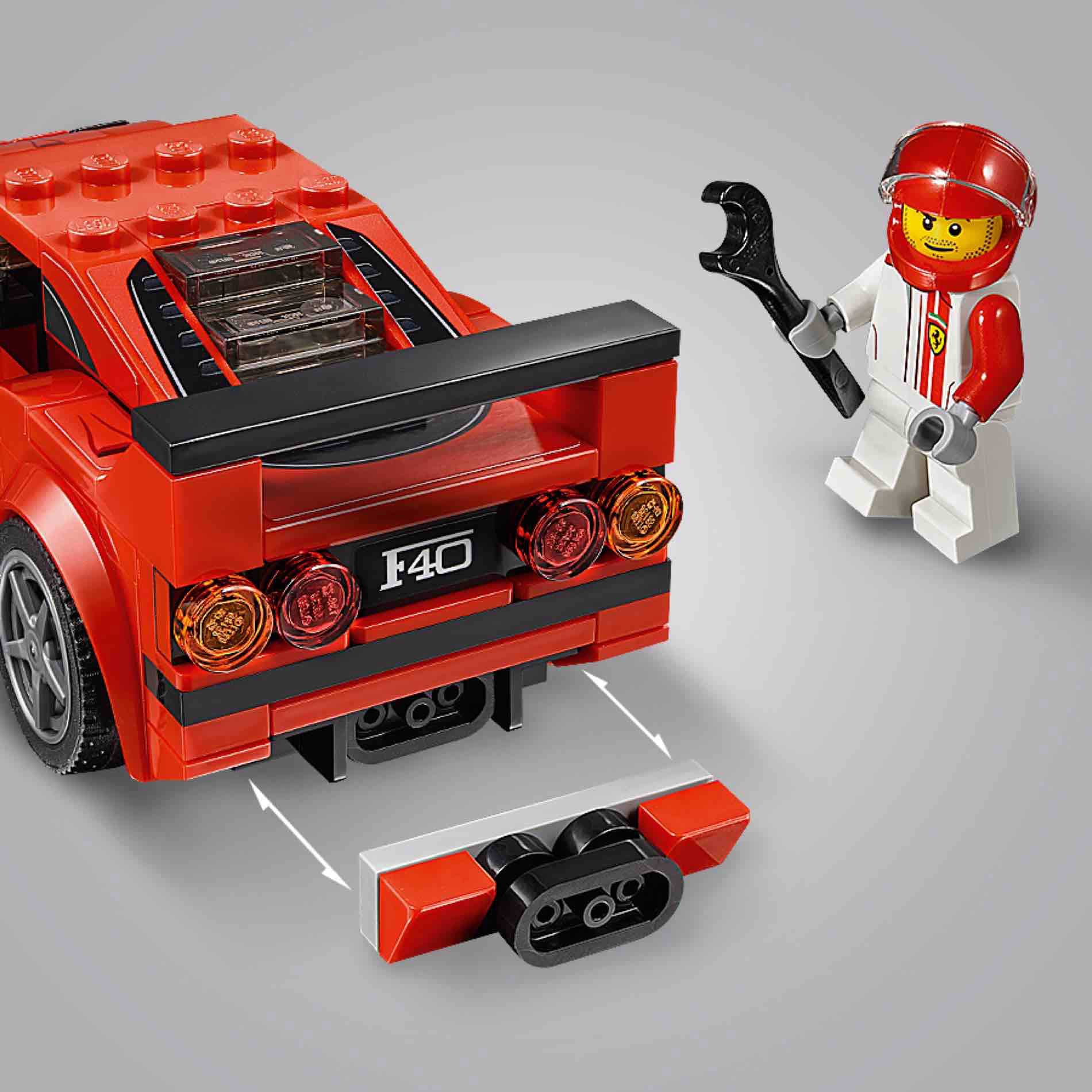 LEGO Speed Champions 75890 Ferrari F40 Competizione	 - 6