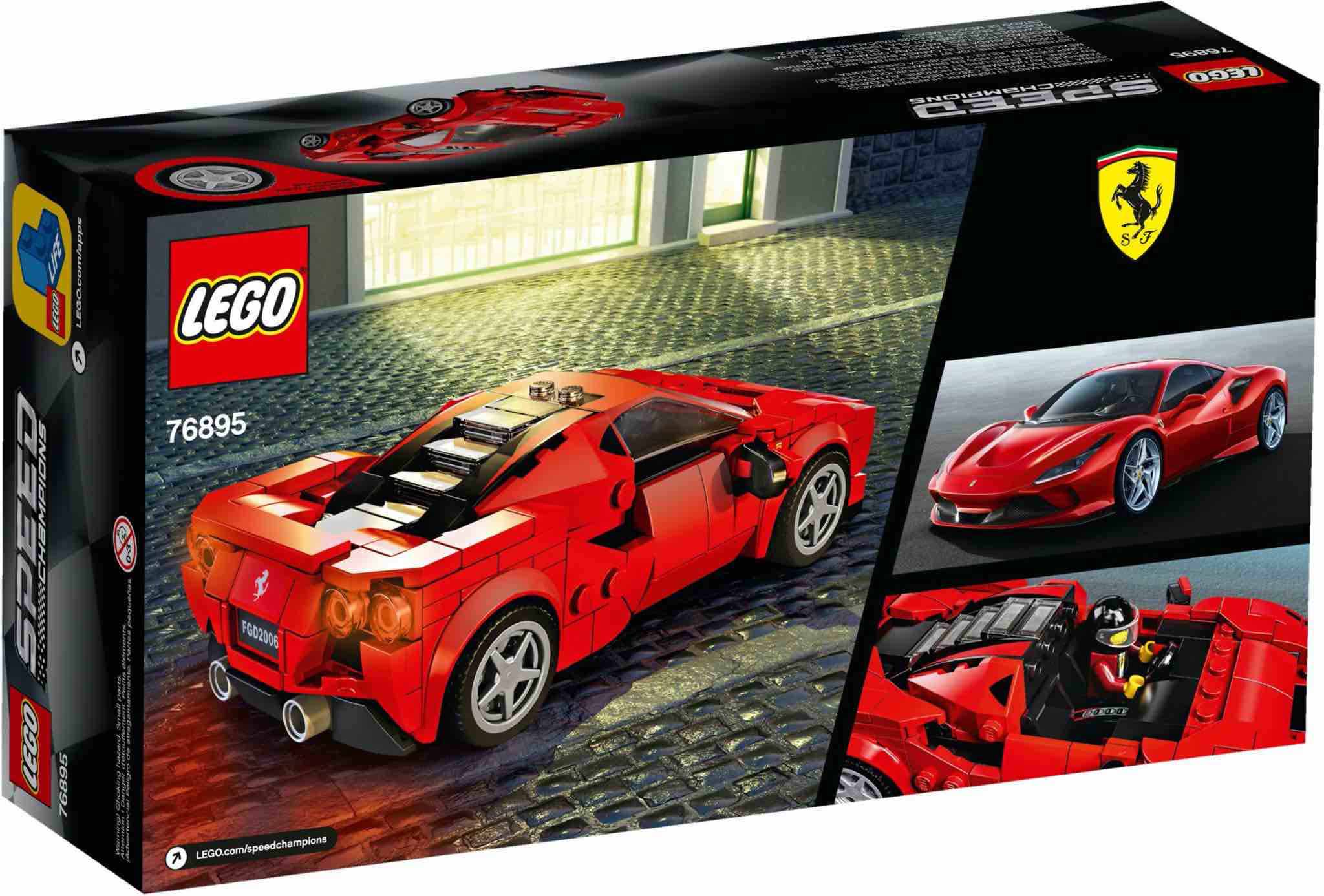 LEGO® Speed Champions 76895 Ferrari F8 Tributo új - 4