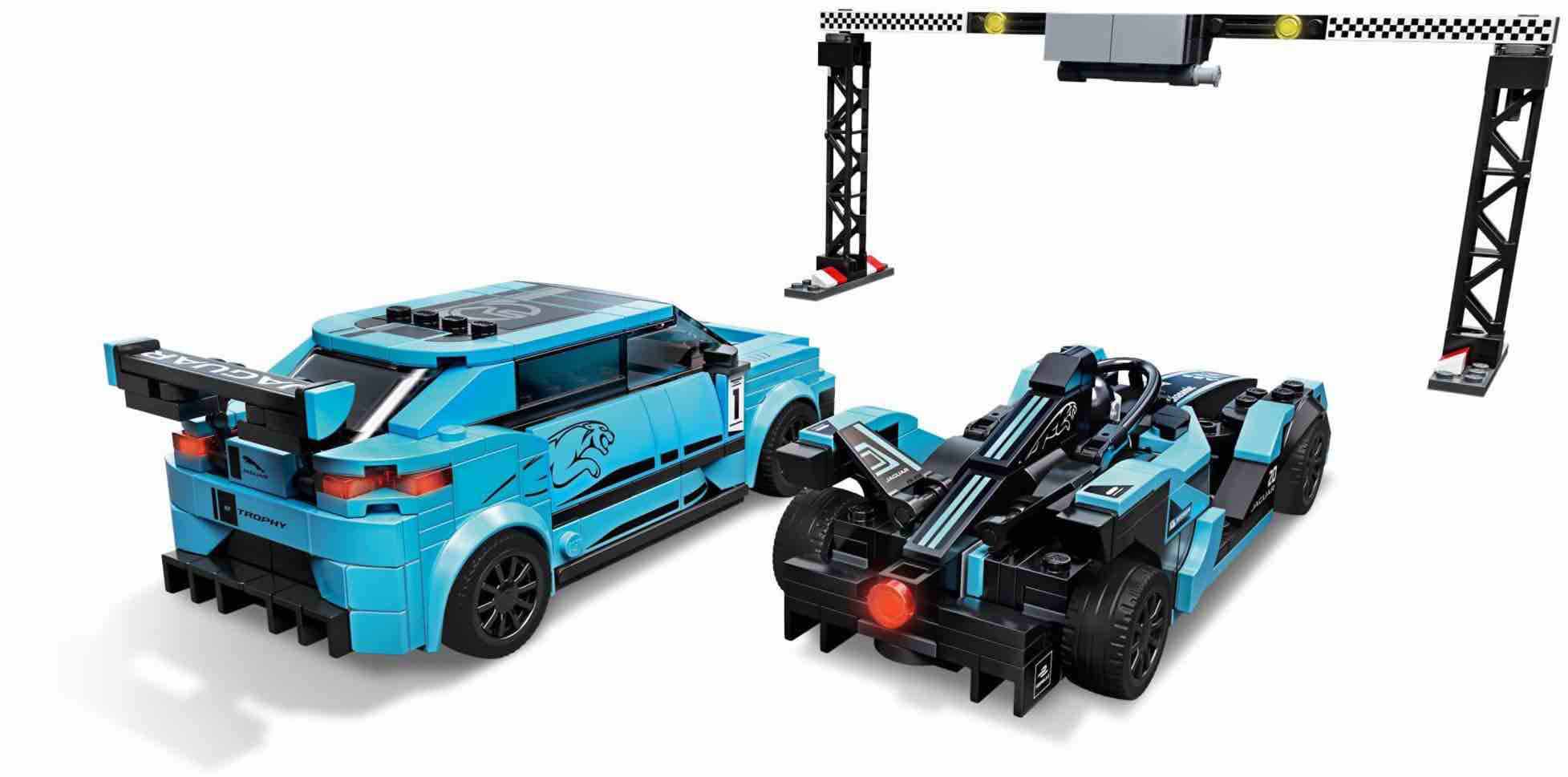 LEGO® Speed Champions 76898 Formula E Panasonic Jaguar Racing GEN2 car & Jaguar I-PACE eTROPHY	 - 2