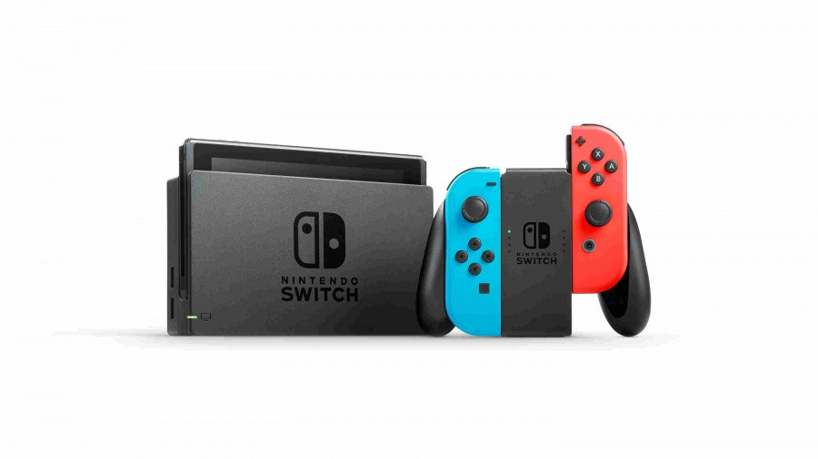 Nintendo Switch (Piros -Kék) Doboz nélkül - 2