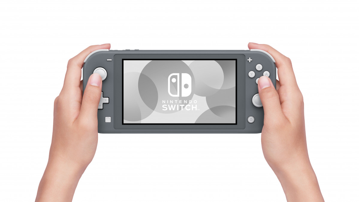 Nintendo Switch Lite Grey Szürke doboz nélkül - 3