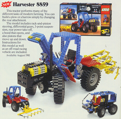 LEGO 8859 Tractor - 2