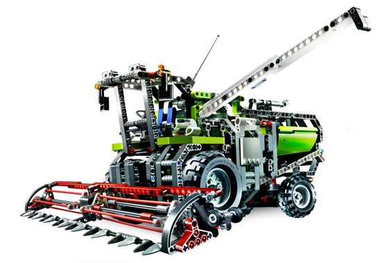 LEGO 8274 - Kombájn - Combine Harvester - 3