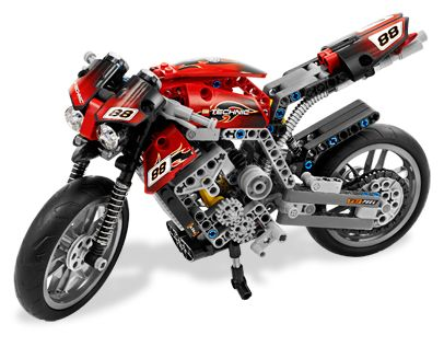 LEGO 8051 Motorbike - 2