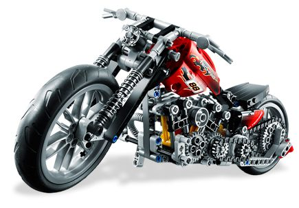 LEGO 8051 Motorbike - 3