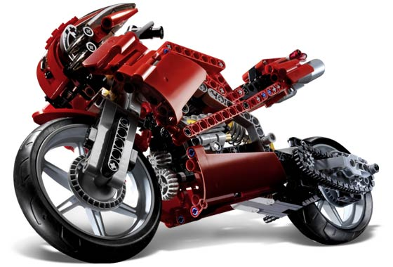 LEGO 8420 Street Bike - 3