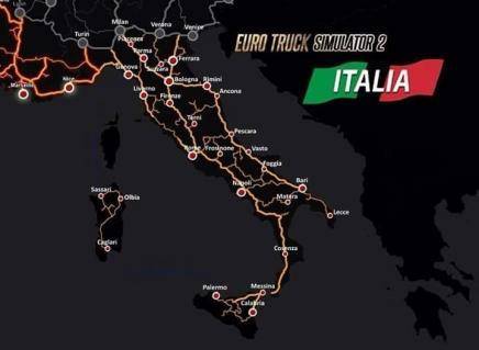 PC EUROTRUCK Simulator 2 (Italia)  letöltőkód magyar felirat/Új/ - 2