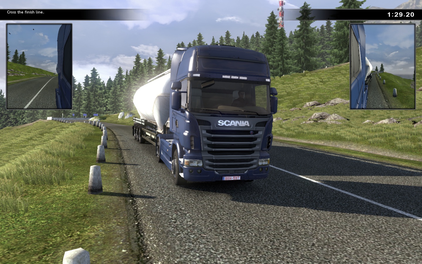 PC SCANIA Truck Driving Simulator letöltőkód magyar felirat /Új/ - 2