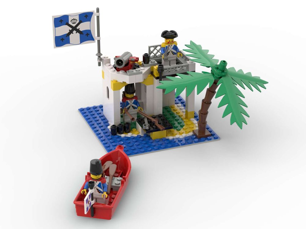 LEGO 6265 Sabre Island - 2