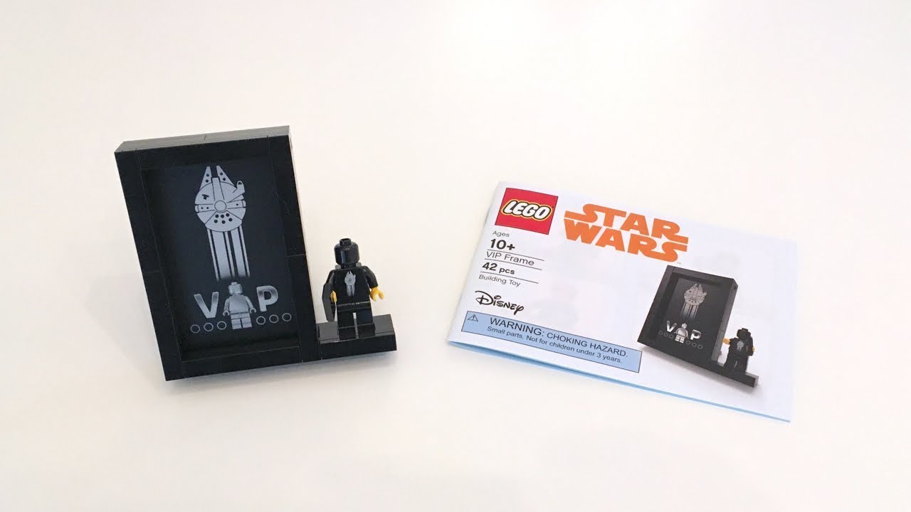 LEGO® 5005747 Black VIP Frame (Card Display) polybag - 2