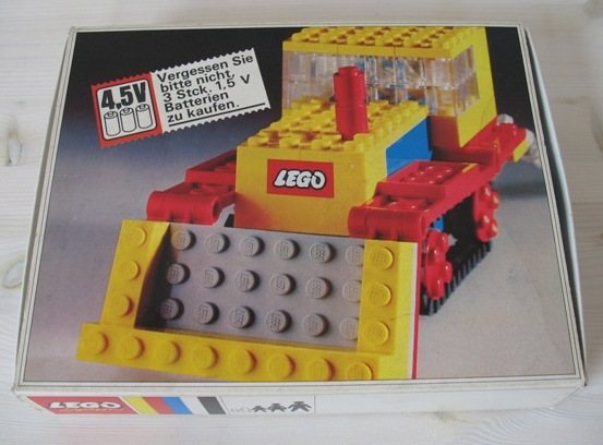 Lego 102A-1 Front-End Loader (1st version with type A motor 12x4x4) - 2