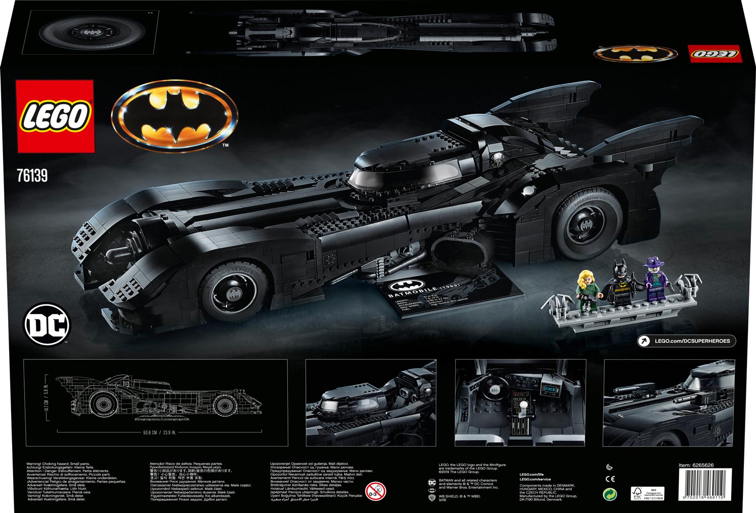 LEGO® 76139 1989 Batmobile - 3