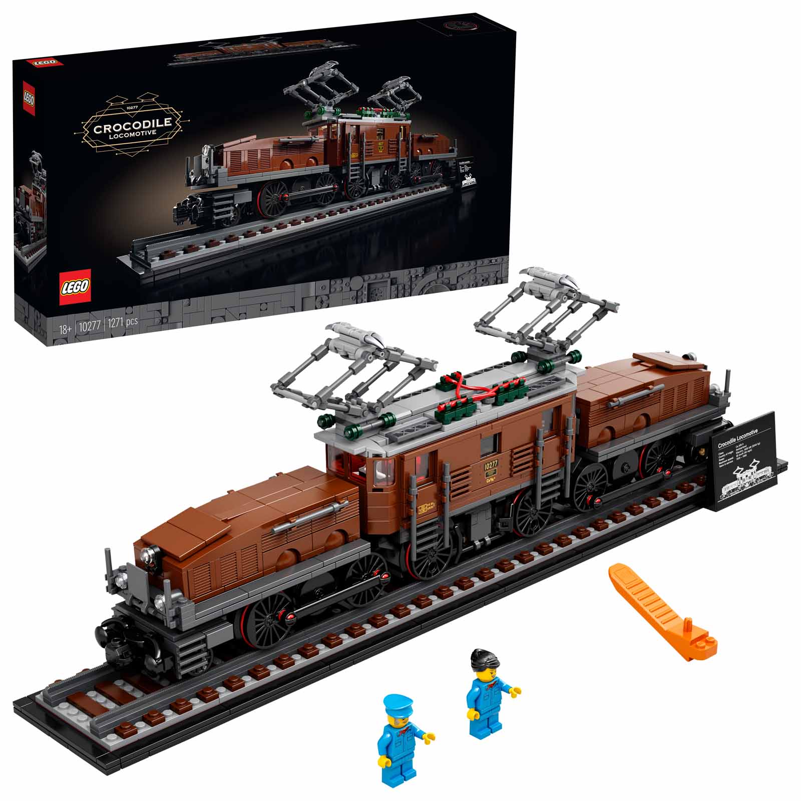 LEGO® 10277 Crocodile Locomotive - 3