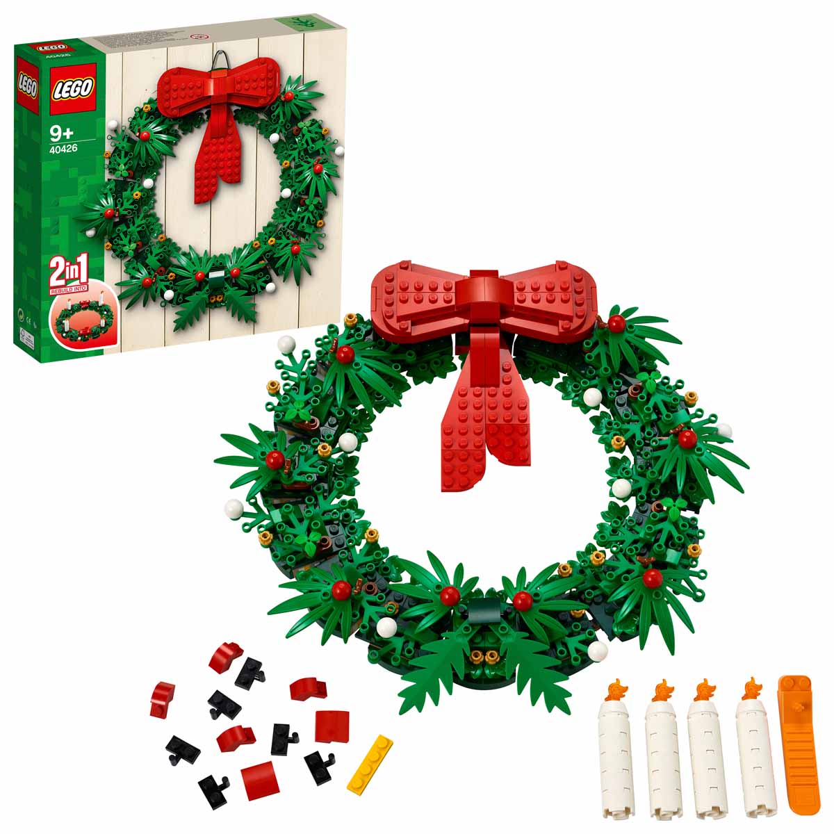 LEGO® 40426 Christmas Wreath 2-in-1 - 4