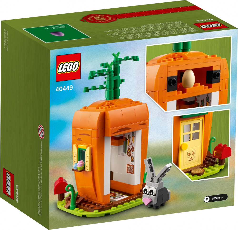 LEGO® 40449 Easter Bunny’s Carrot House - 3