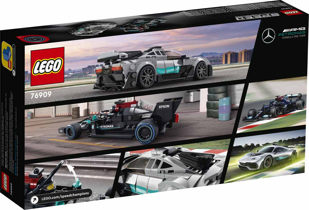 LEGO® 76909 Mercedes-AMG F1 W12 E Performance & Mercedes-AMG Project One - 3