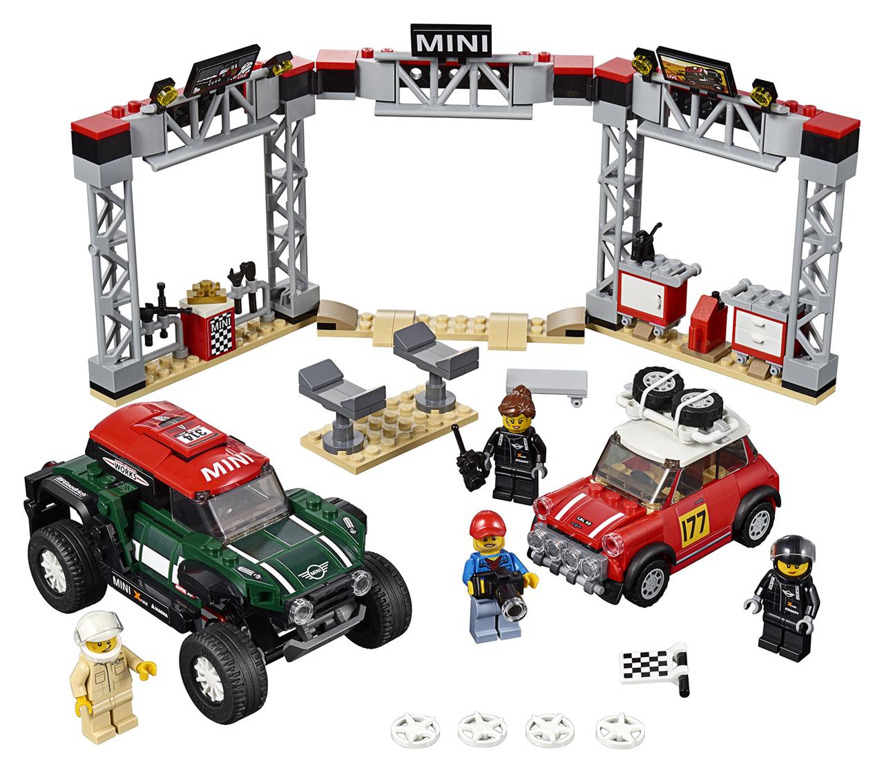 LEGO® 75894 1967 Mini Cooper S Rally and 2018 MINI John Cooper Works Buggy - 2