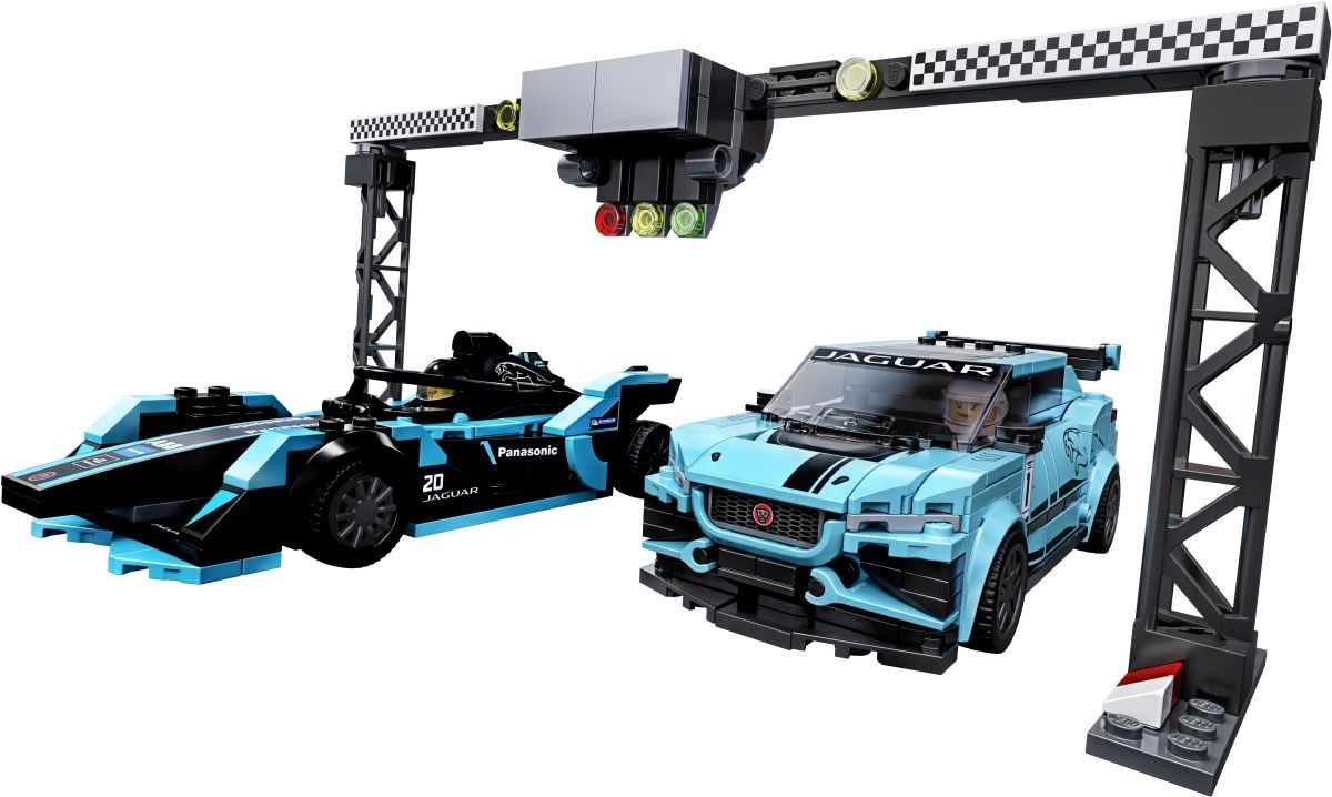 LEGO® 76898 Formula E Panasonic Jaguar Racing GEN2 Car & Jaguar I-PACE eTROPHY - 2