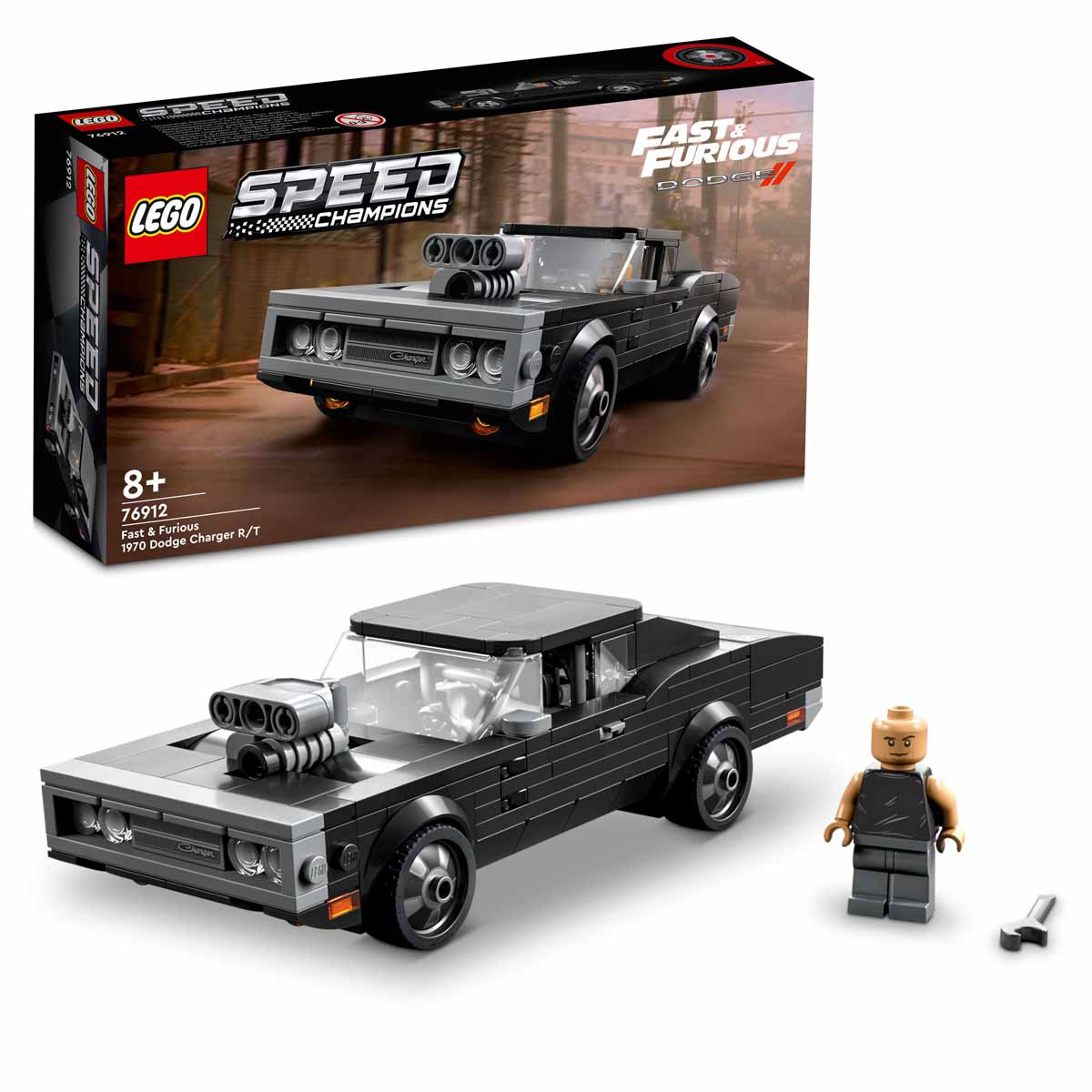 LEGO® 76912 Fast & Furious 1970 Dodge Charger R/T - 3