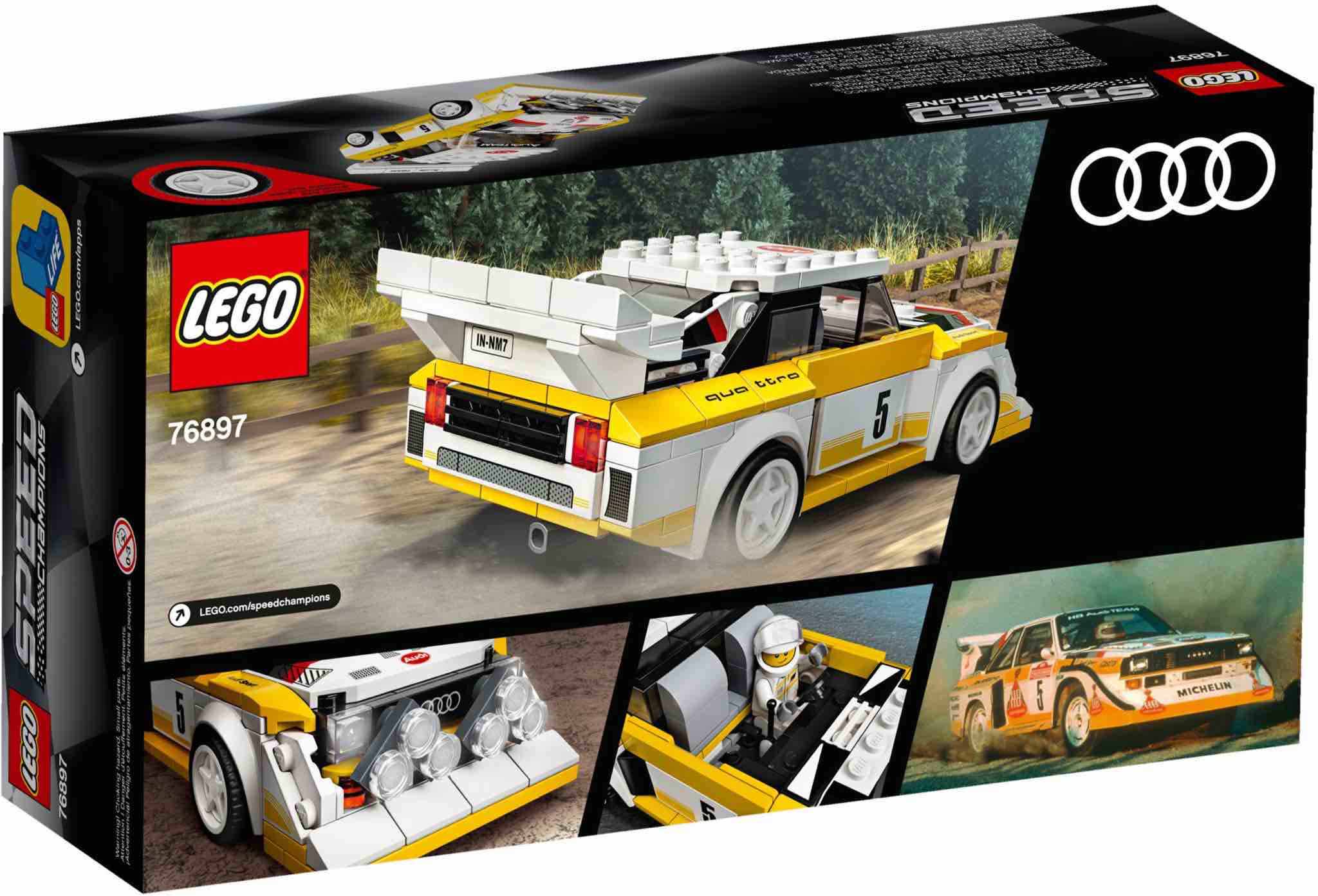 LEGO® 76897 1985 Audi Sport quattro S1 - 4