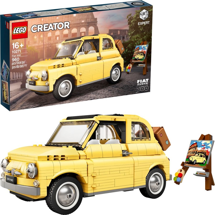 LEGO® 10271 Fiat 500 {Bright Light Yellow Edition} - 3