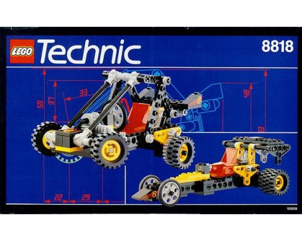 LEGO® 8818 Technic Baja Blaster / Desert Racer / Dune Buggy – Terepmotor - 2