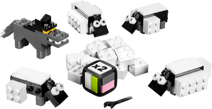 LEGO® 3845 Games - Wild Wool - Shave a Sheep - 3