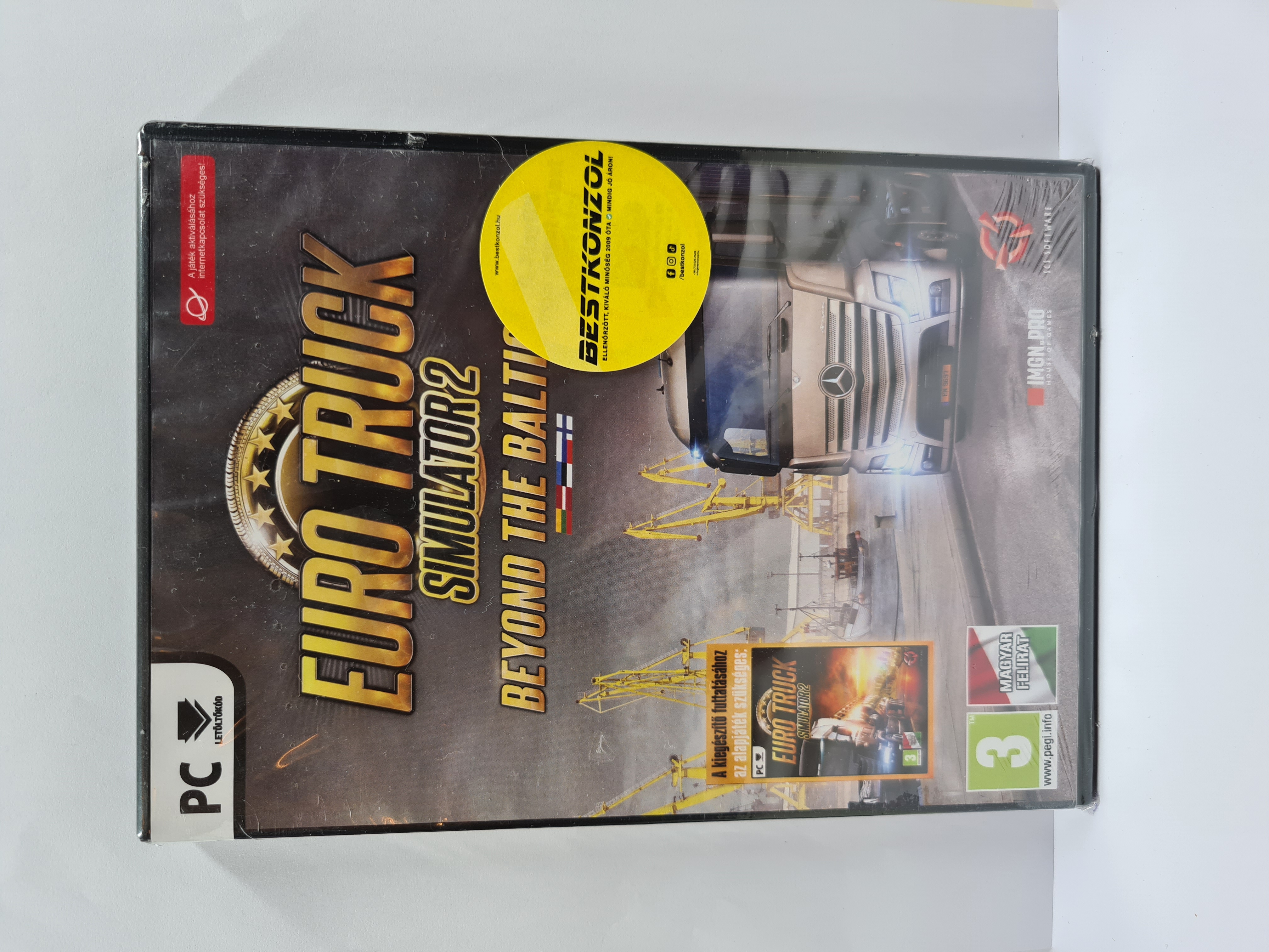 PC Euro Truck Simulator 2 Beyond Baltic Sea  letöltőkód magyar felirat /Új/ - 3