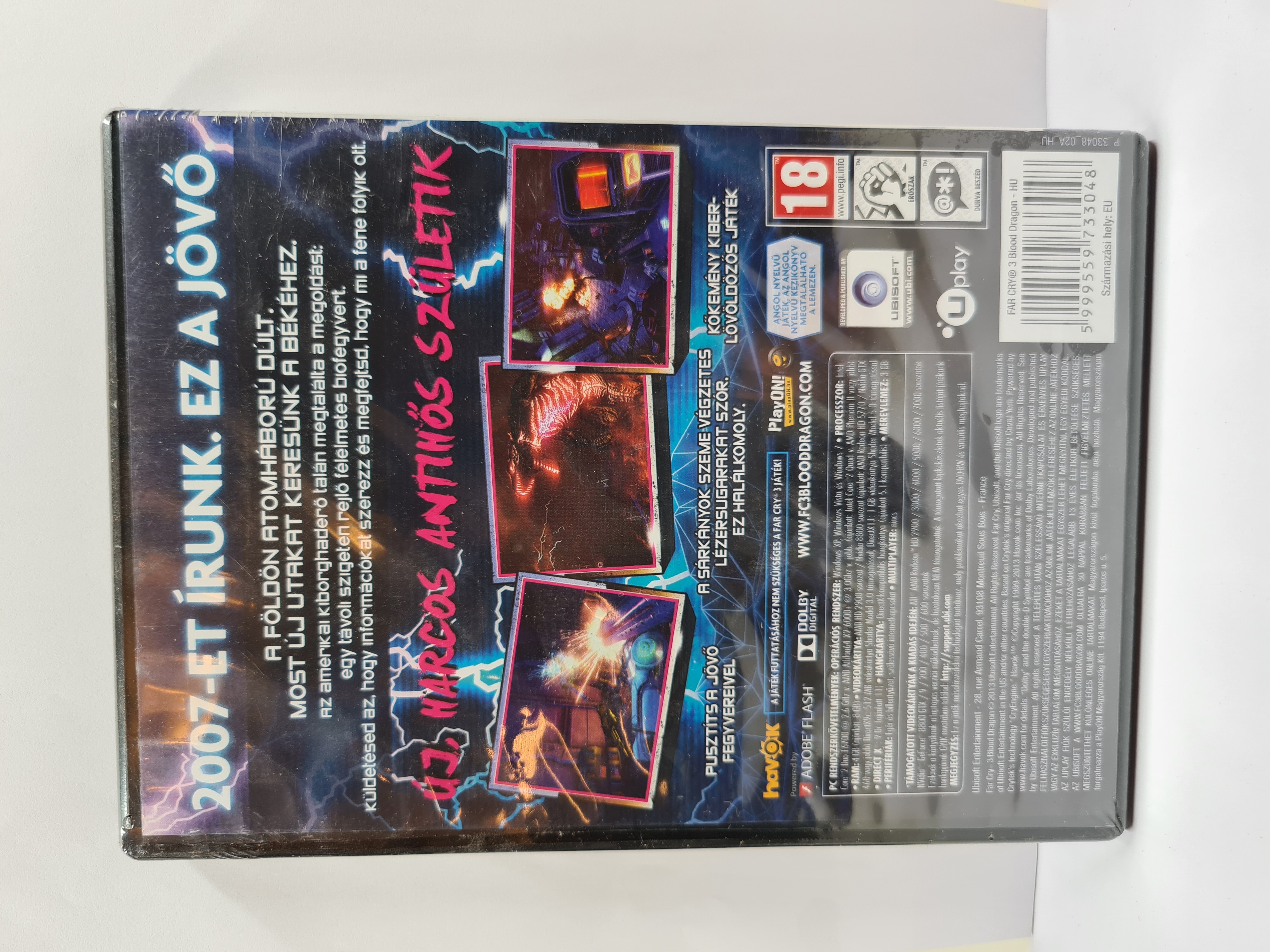 PC FAR CRY 3 Blood Dragon DVD ajándék poszterrel /Új/ - 5