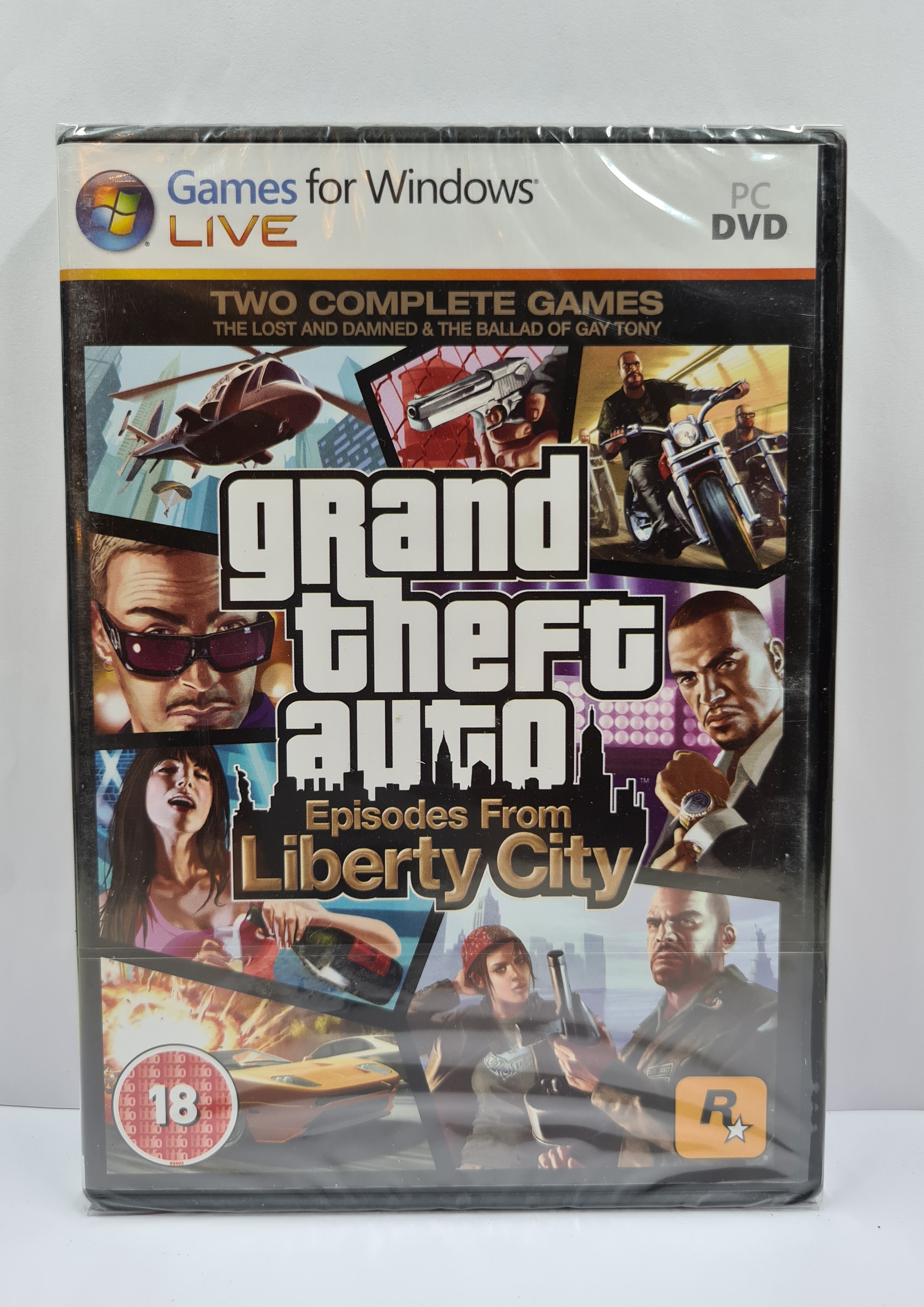  Rockstar Games Grand Theft Auto IV Episodes from Liberty City (PC) lemezes /Új/ - 3