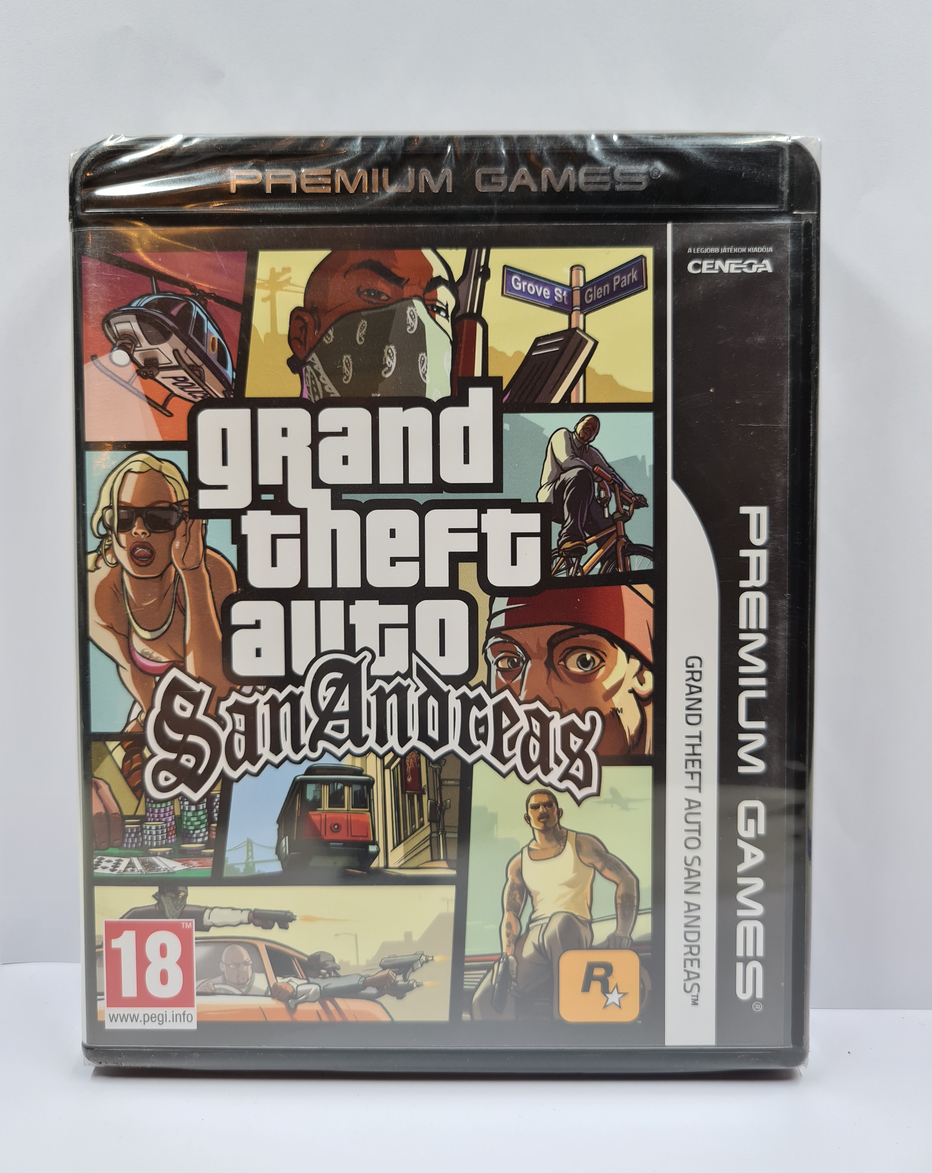 PC Grand Theft Auto San Andreas Premium Games lemezes /ÚJ/ - 2