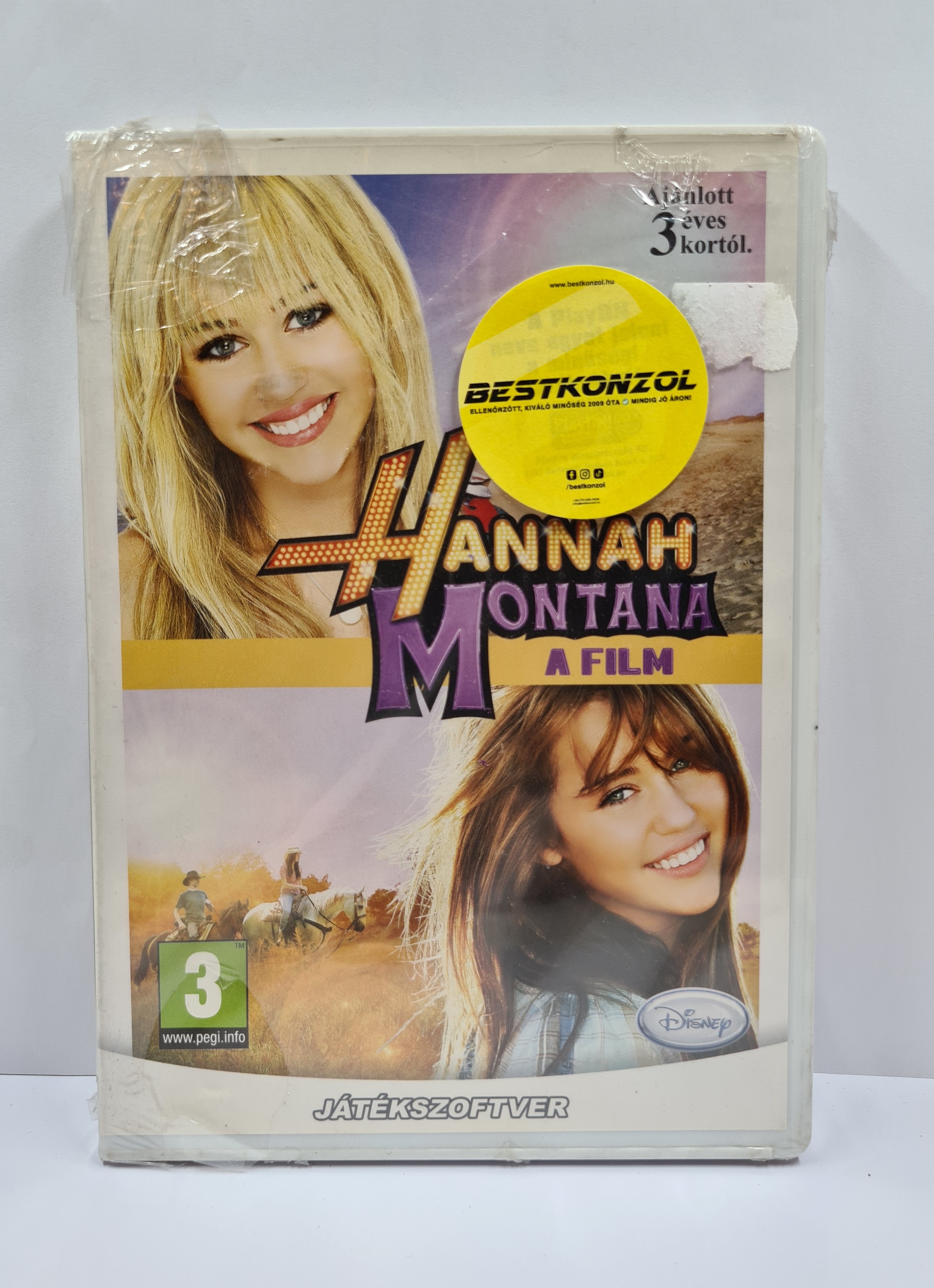 PC HANNAH MONTANA A film  lemezes magyar kézikönyv/Új/ - 3