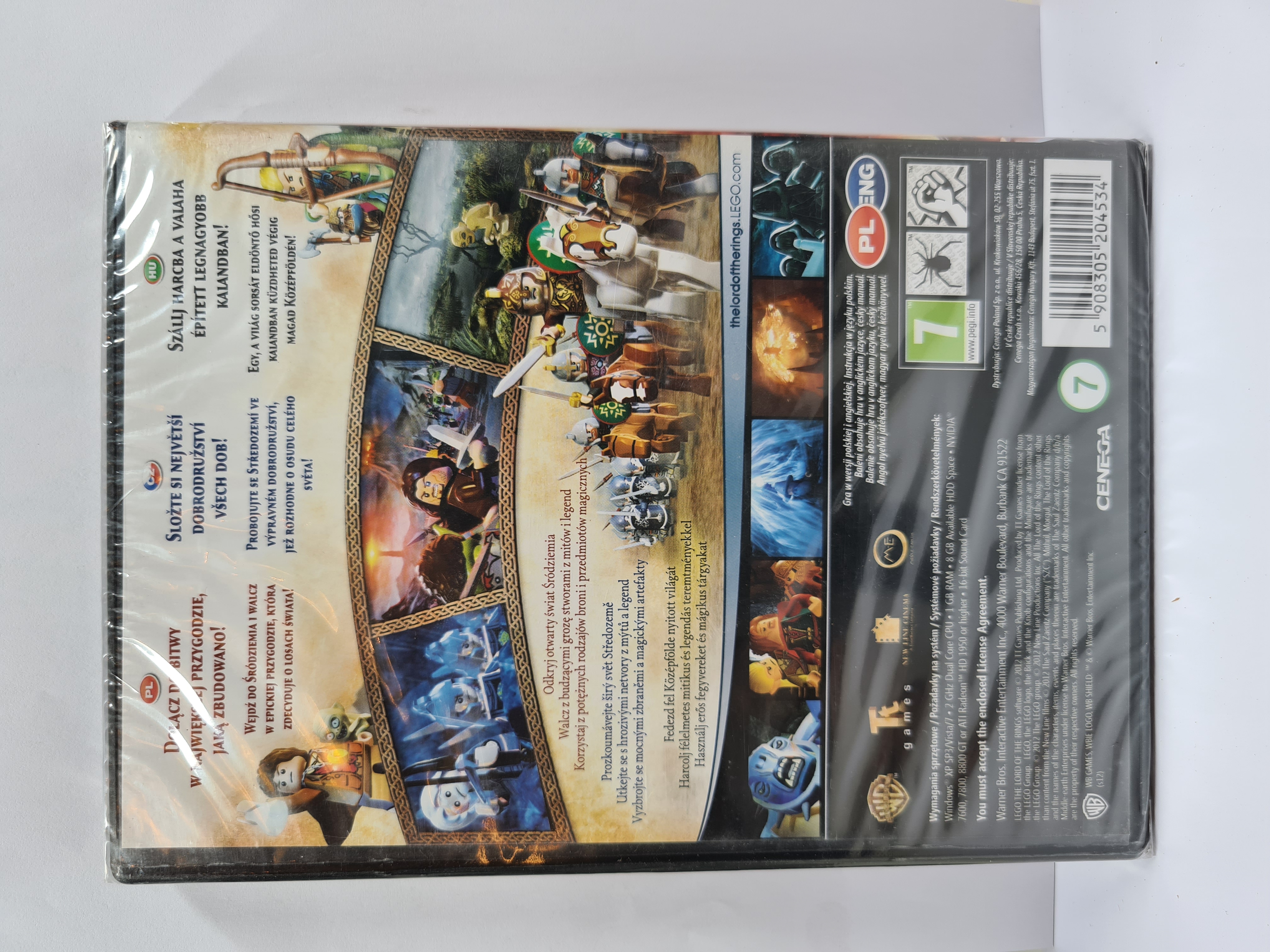 PC LEGO The Lord of the Rings lemezes /Új/ - 5