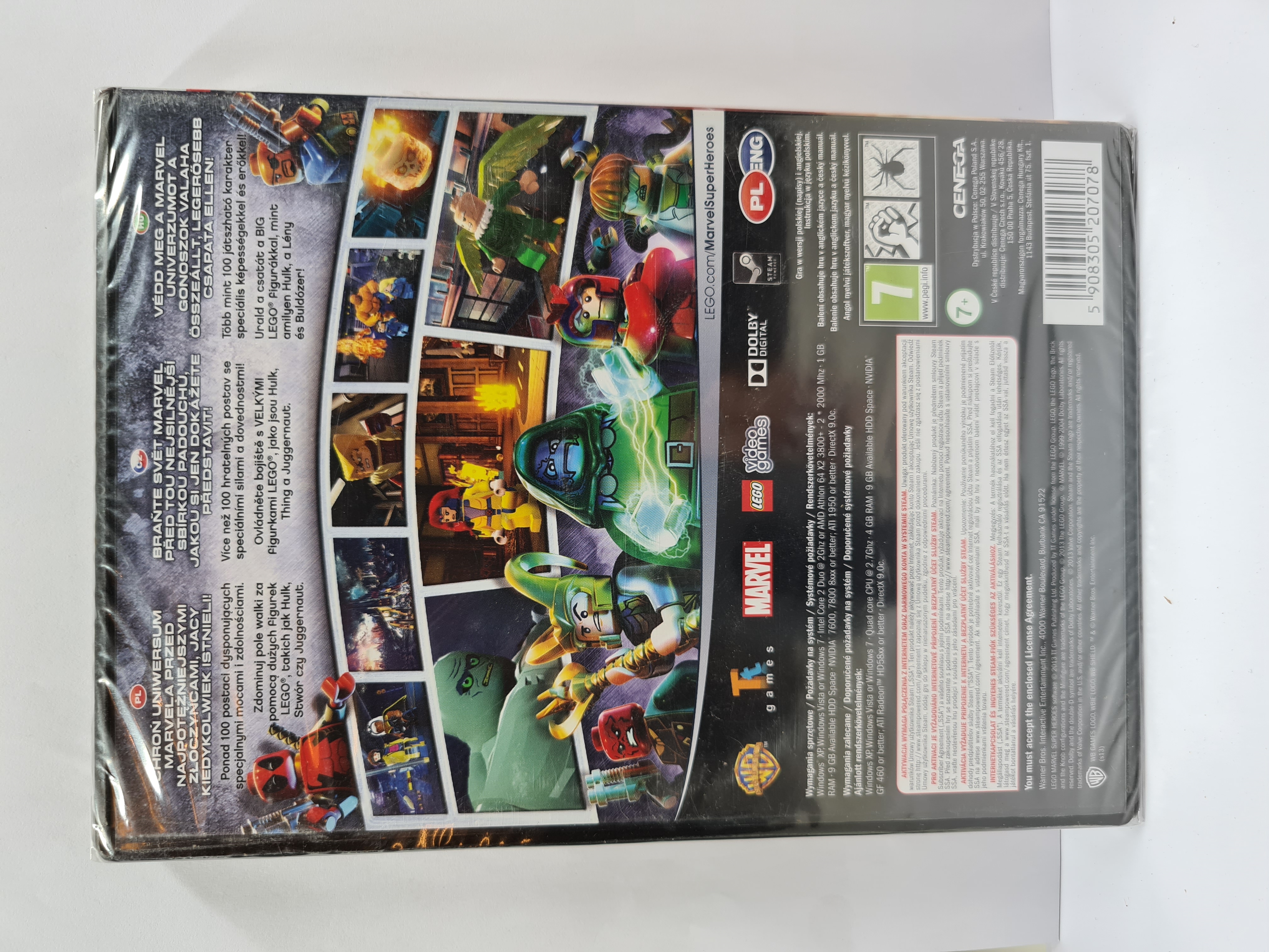 PC LEGO Marvel Super Heroes lemezes /Új/ - 5