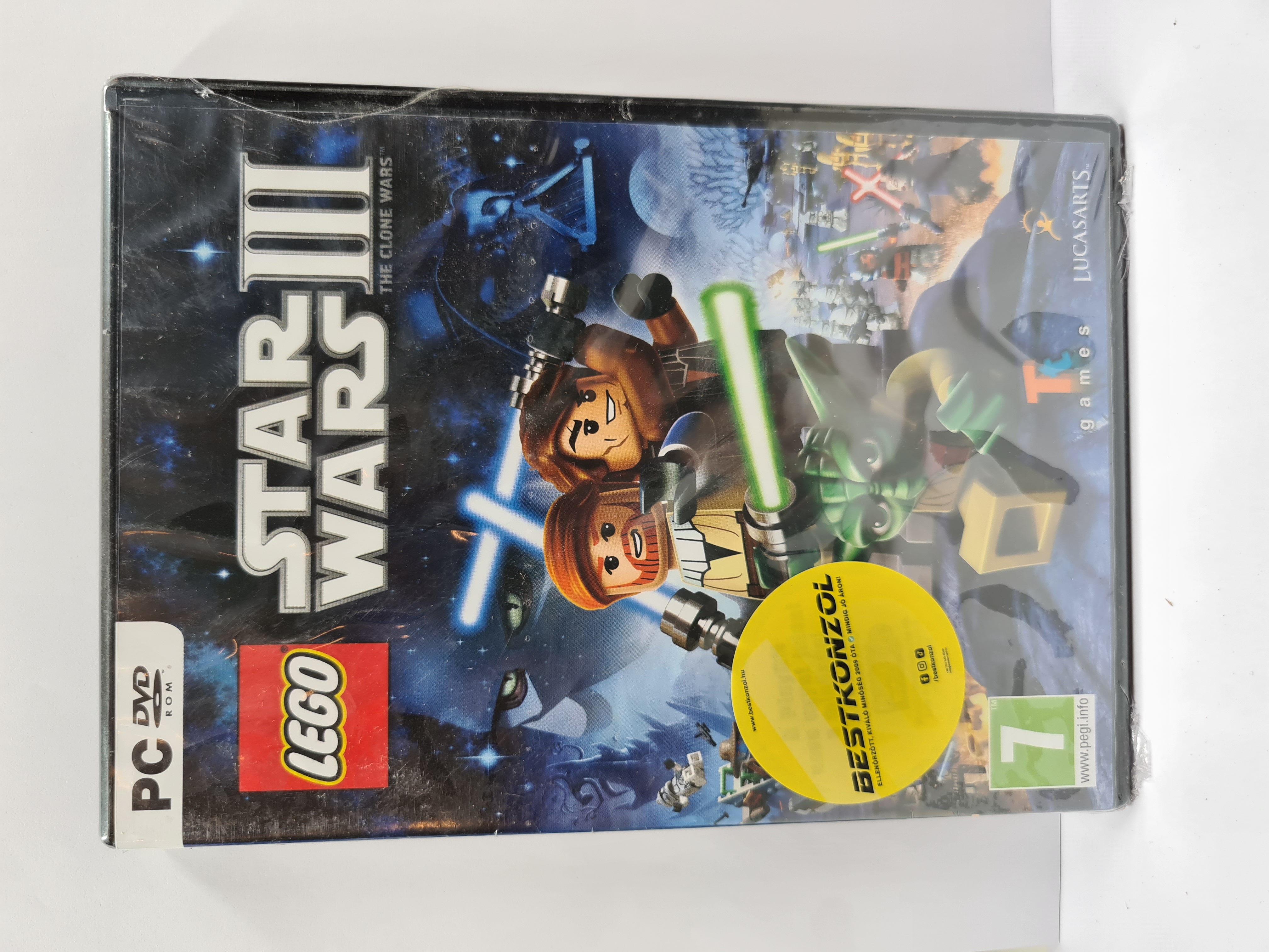 PC LEGO STAR WARS III. The Clone Wars lemezes /Új/ - 4