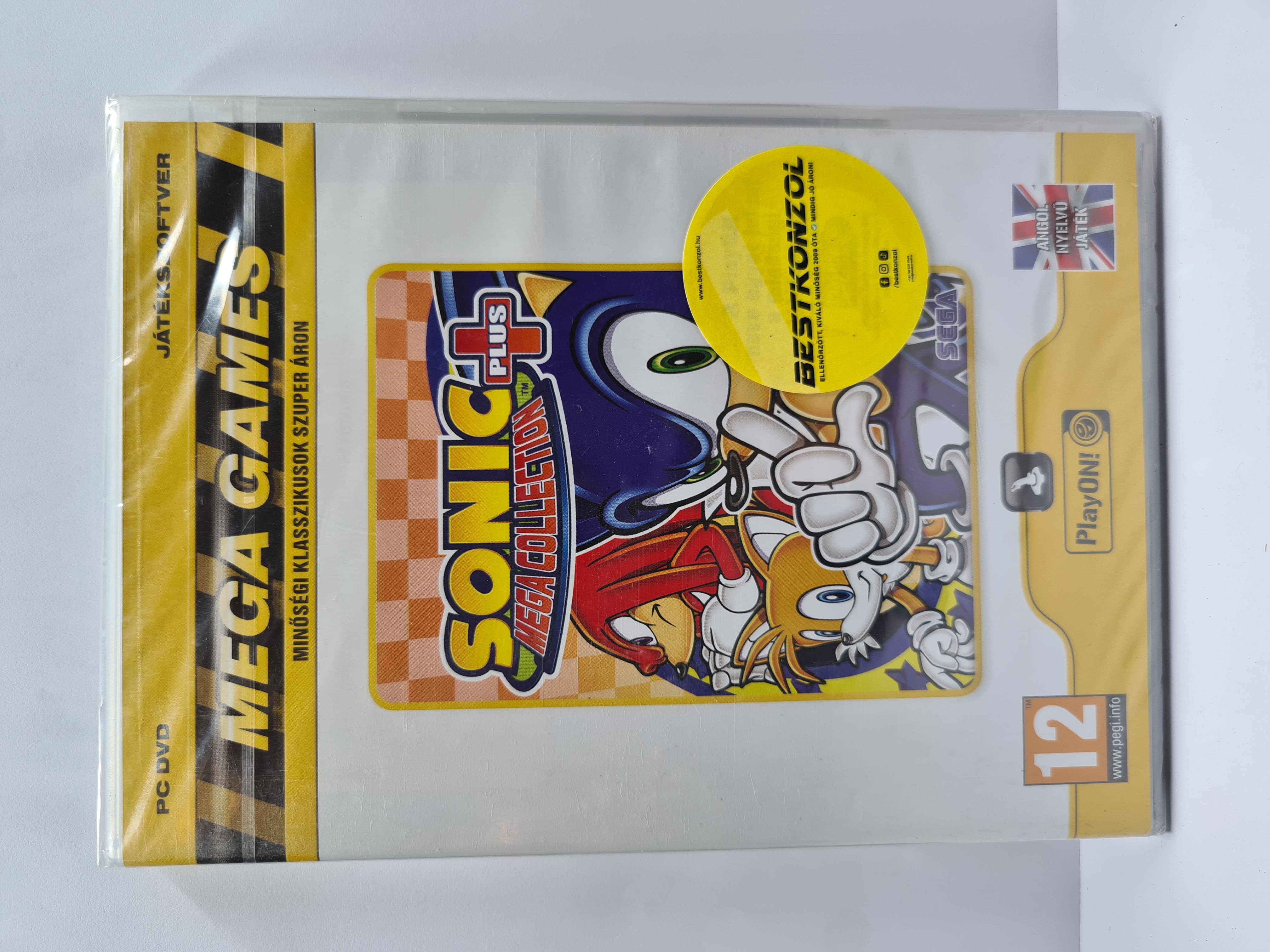 PC Sonic Mega Collection Plus  lemezes /Új/ - 2