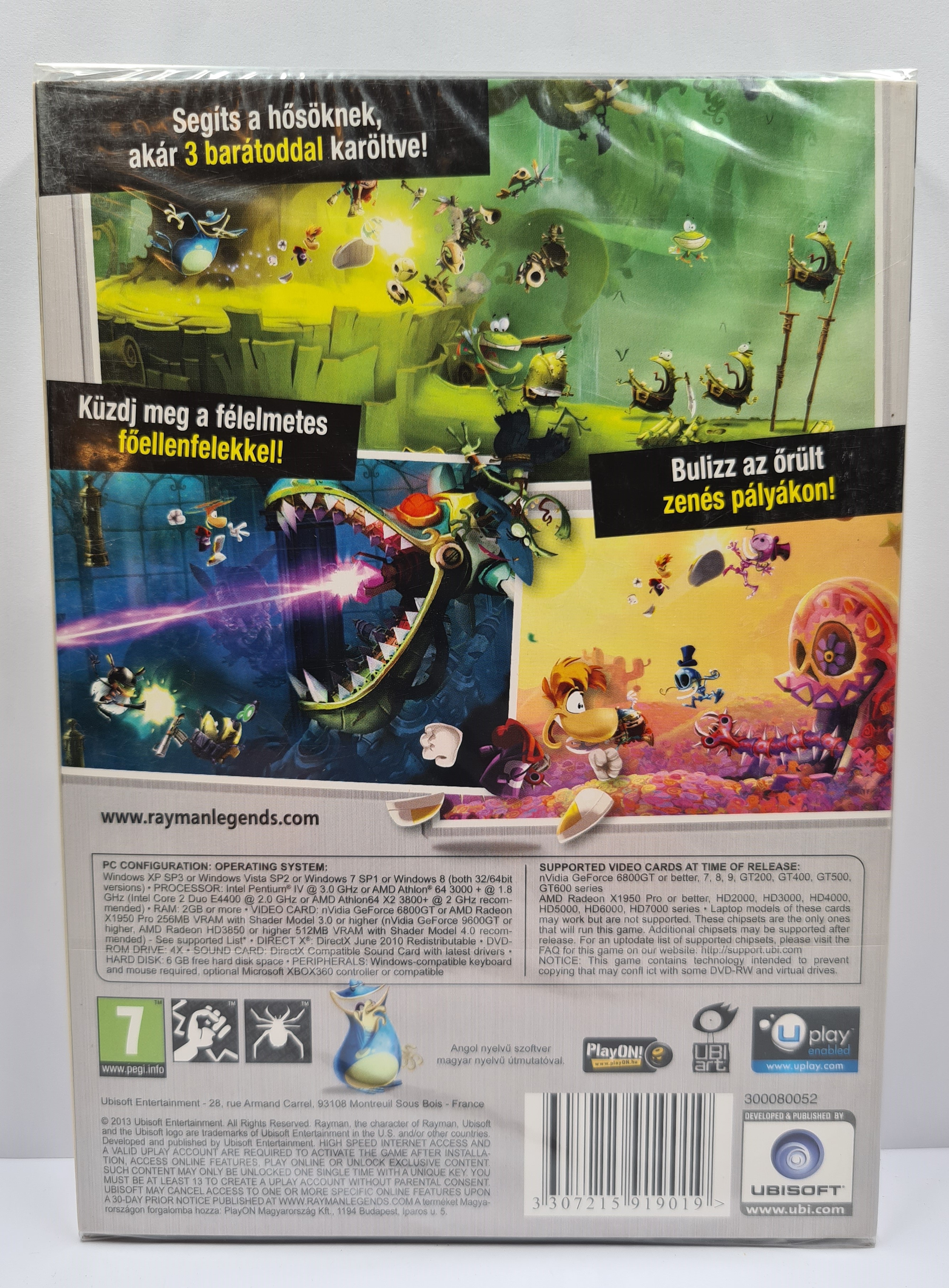 PC RAYMAN Legends Exclusive lemezes /Új/ - 7