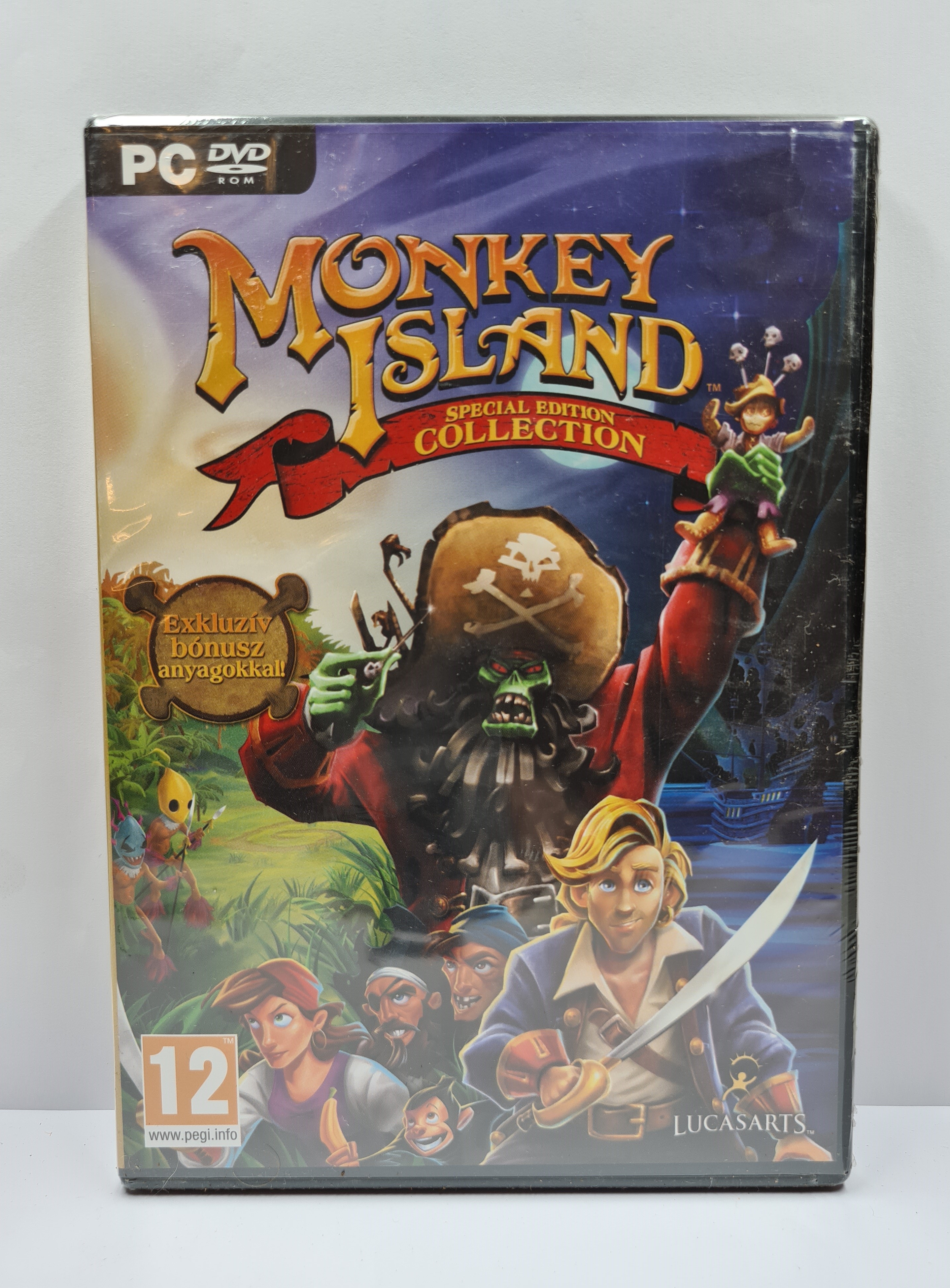 PC Monkey Island Special Edition Collection lemezes magyar kézikönyv /ÚJ/ - 2