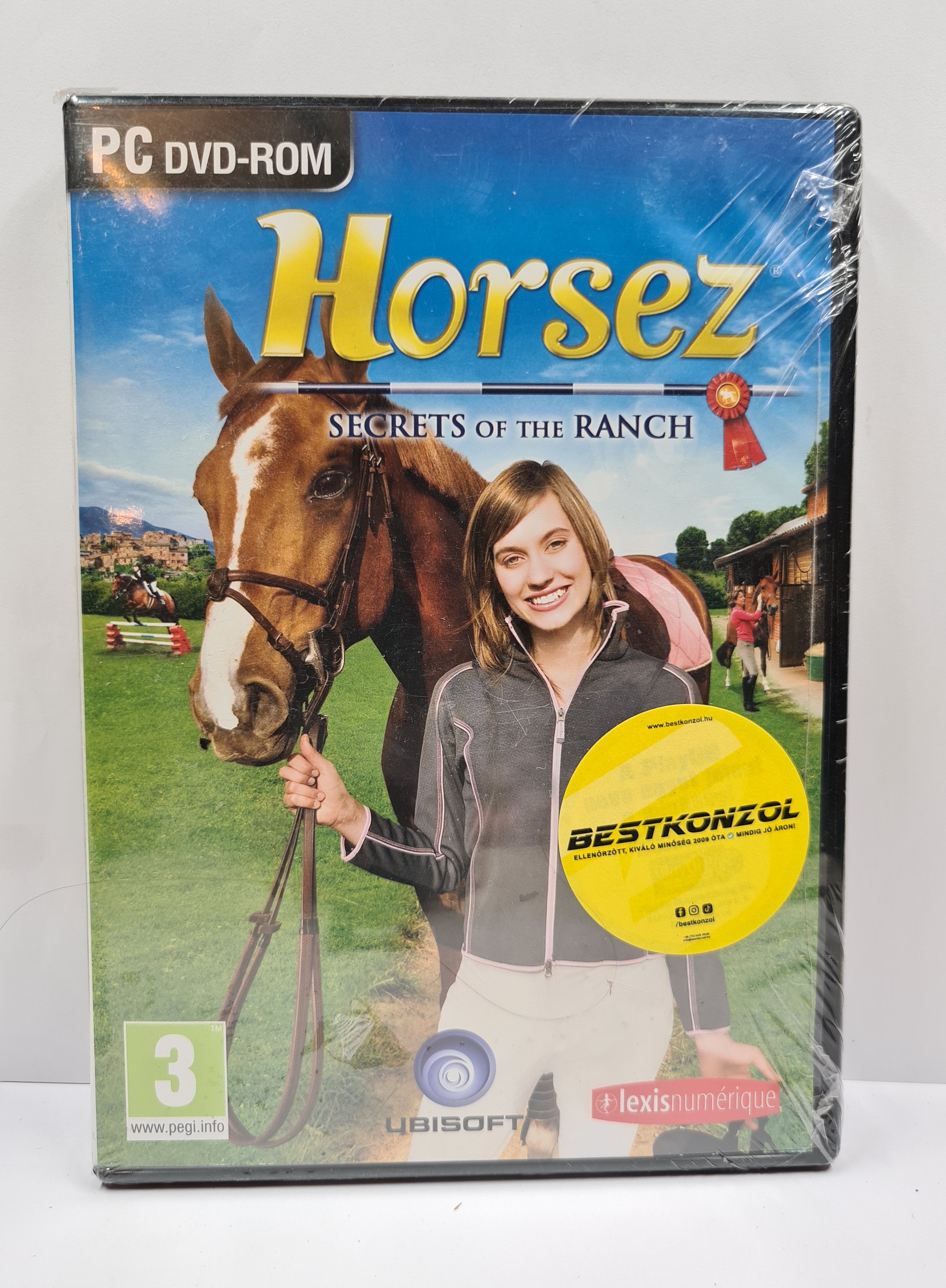 PC Horsez Secrets of the Ranch lemezes /Új/ - 3