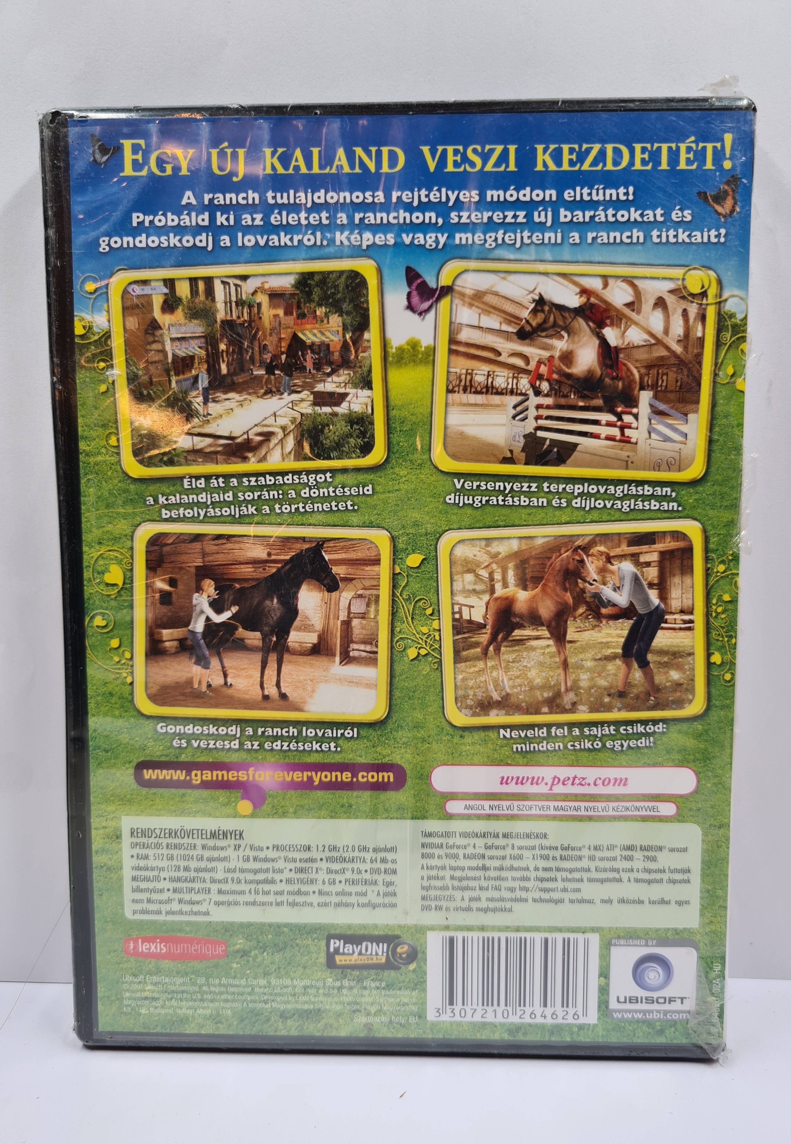 PC Horsez Secrets of the Ranch lemezes /Új/ - 4