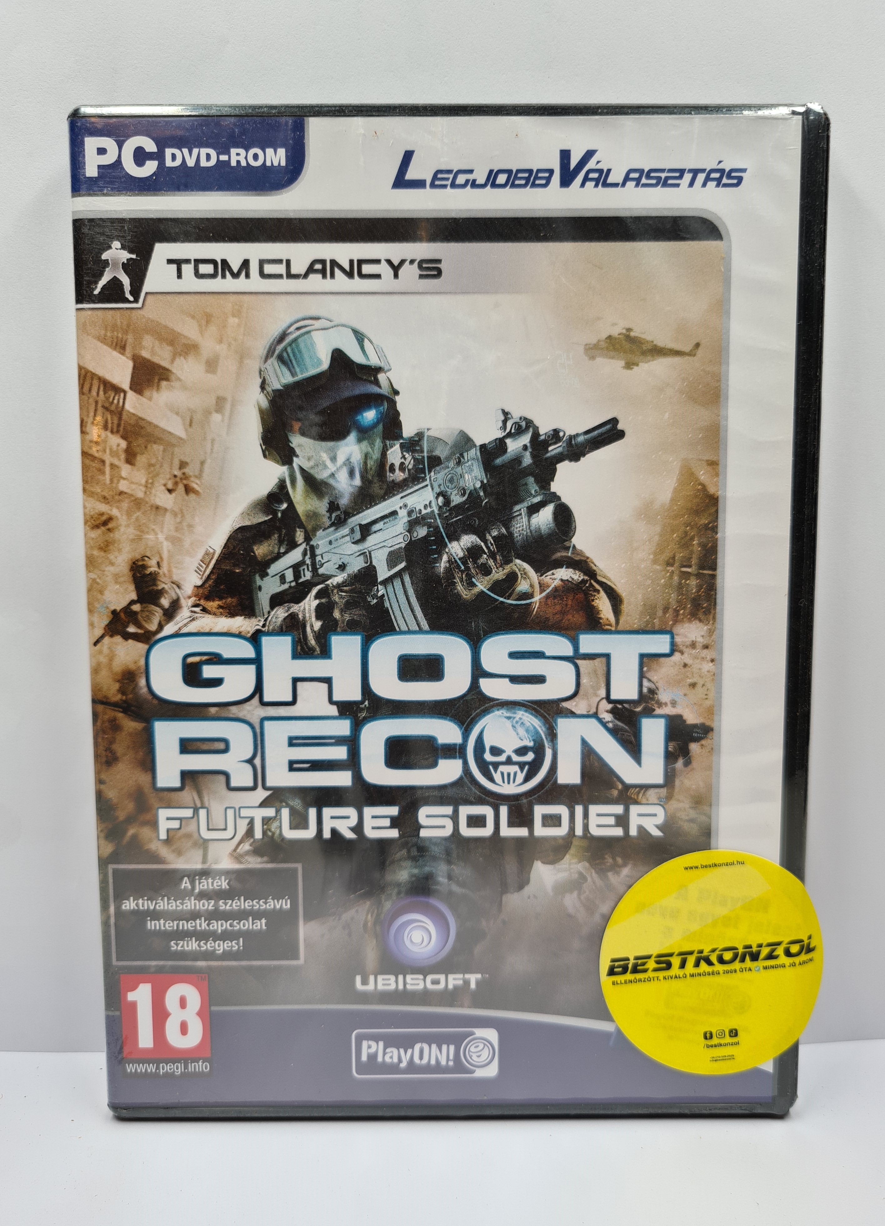 PC Tom Clancy's Ghost Recon Future Soldier lemezes /Új/ - 4