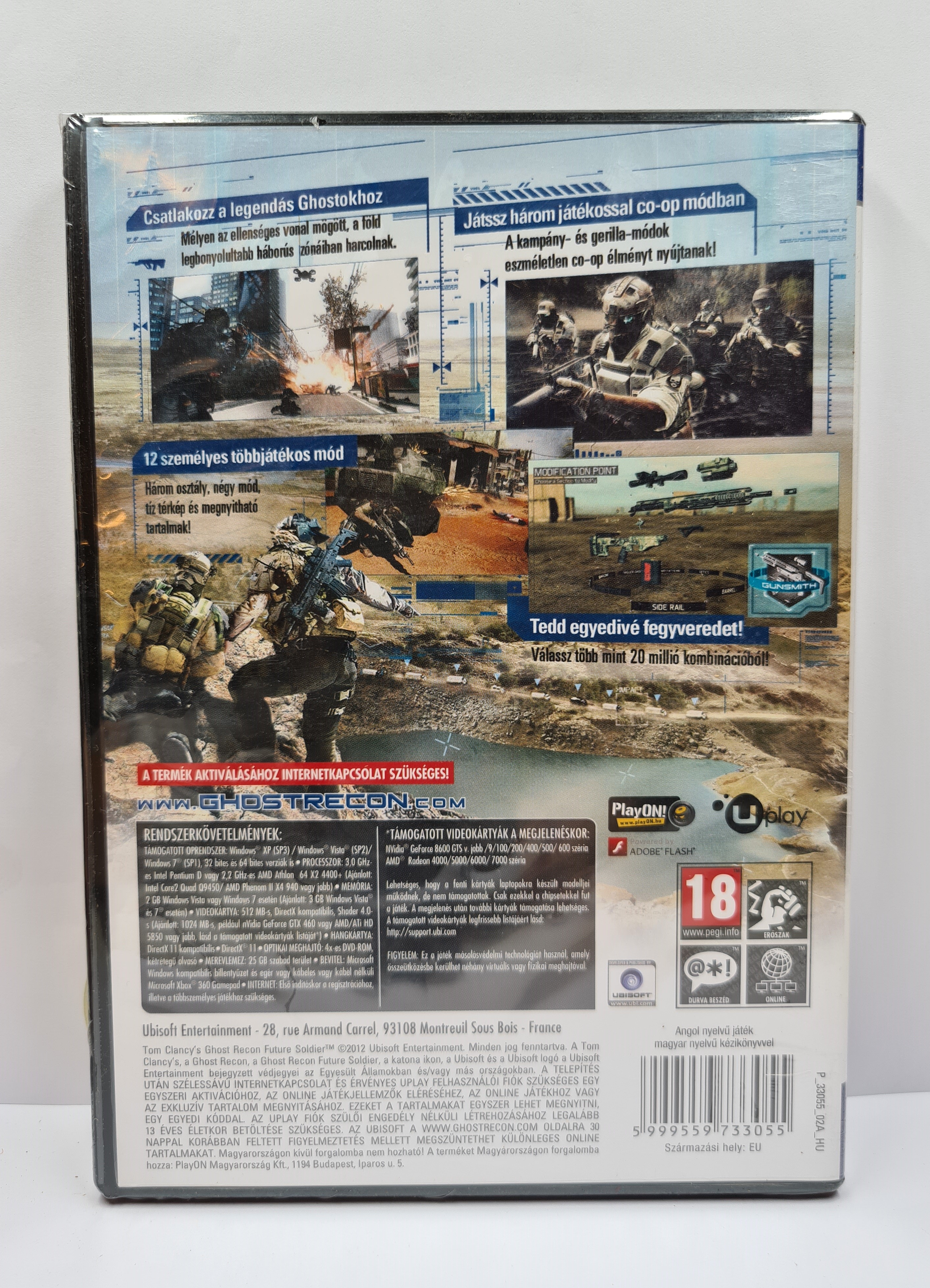 PC Tom Clancy's Ghost Recon Future Soldier lemezes /Új/ - 5