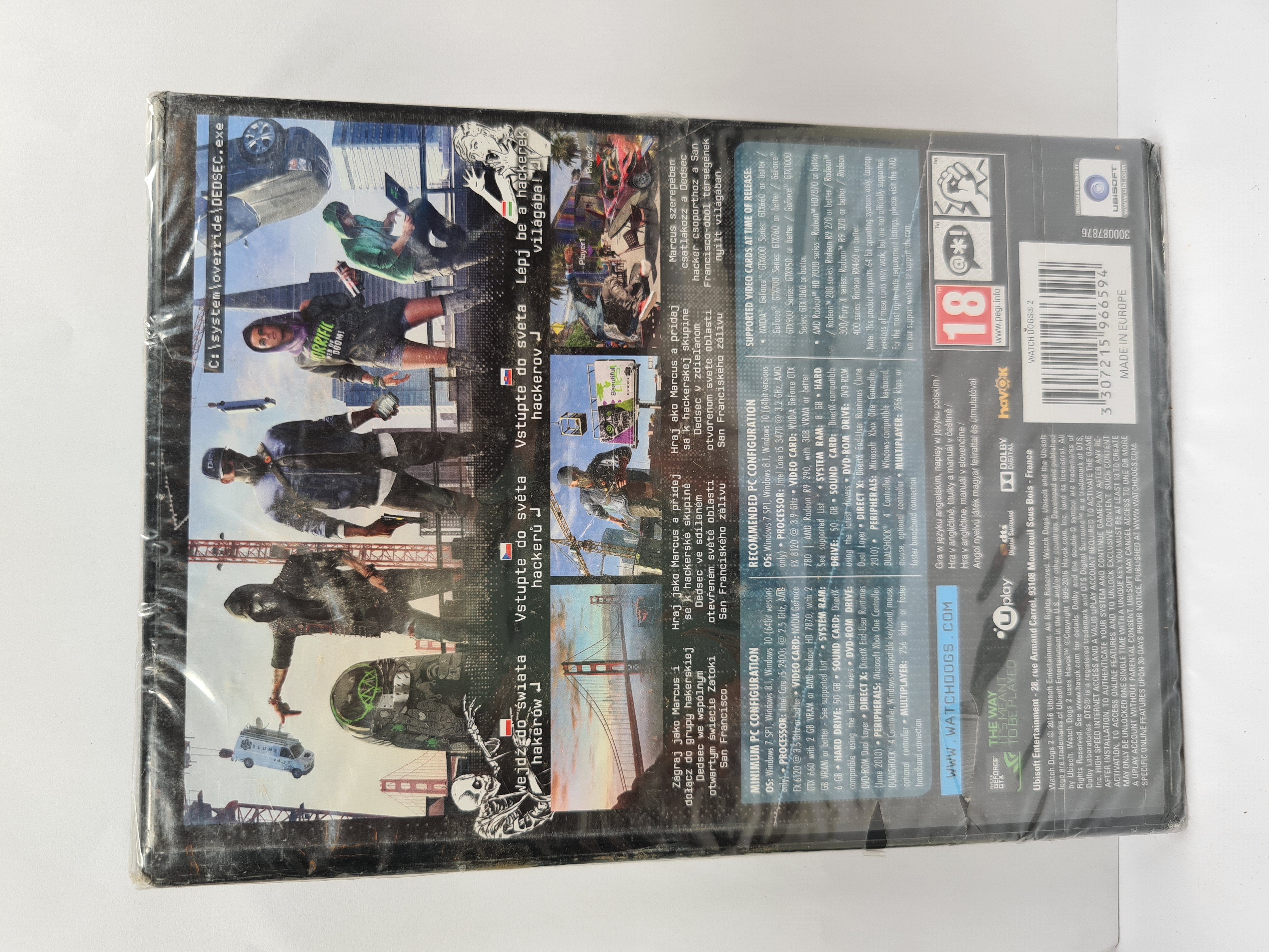 PC WATCH DOGS 2 lemezes MAGYAR /Új/ - 4