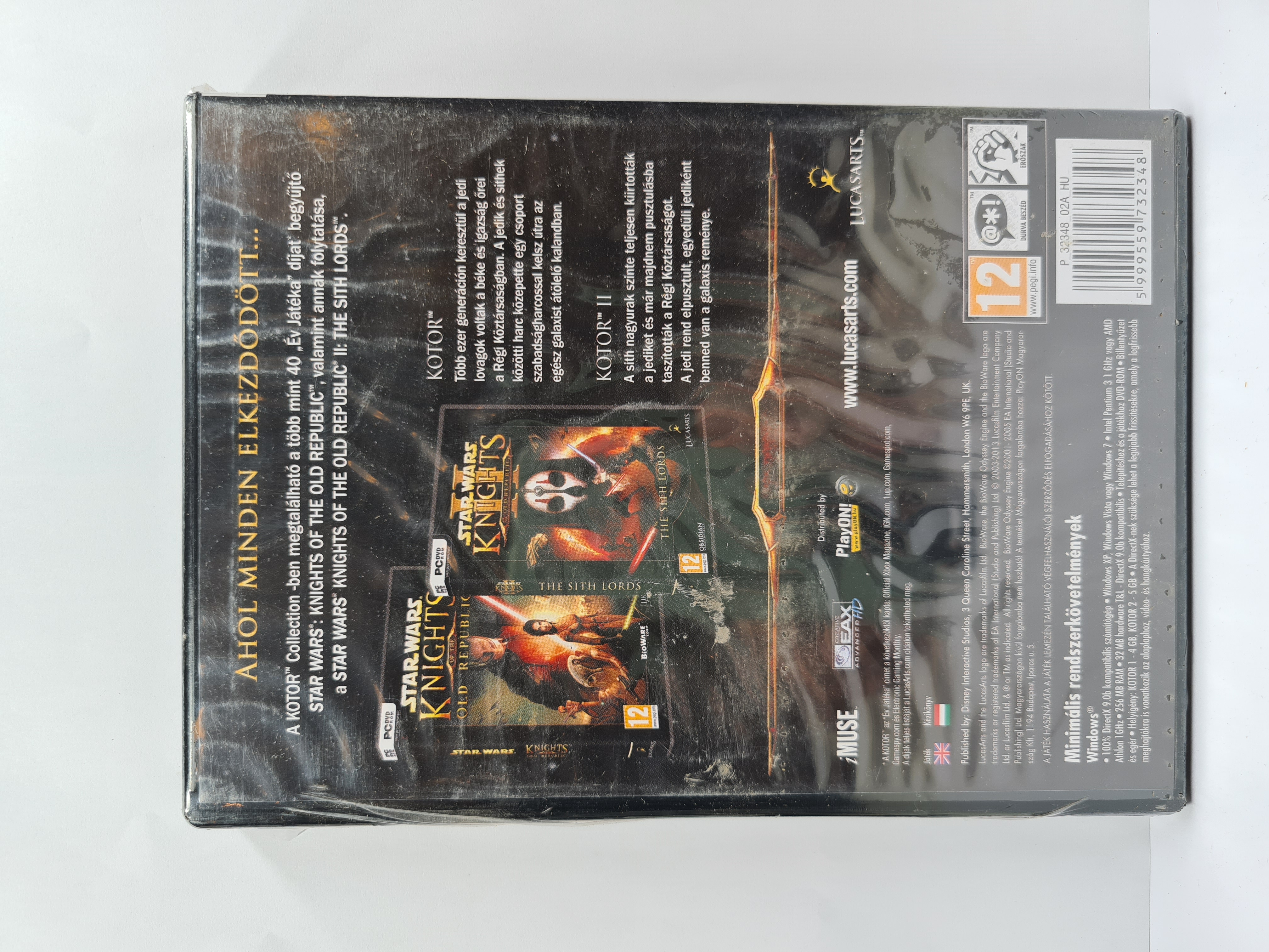 PC STAR WARS KNIGHTS of the Old Republic Collection lemez /Új/ - 3